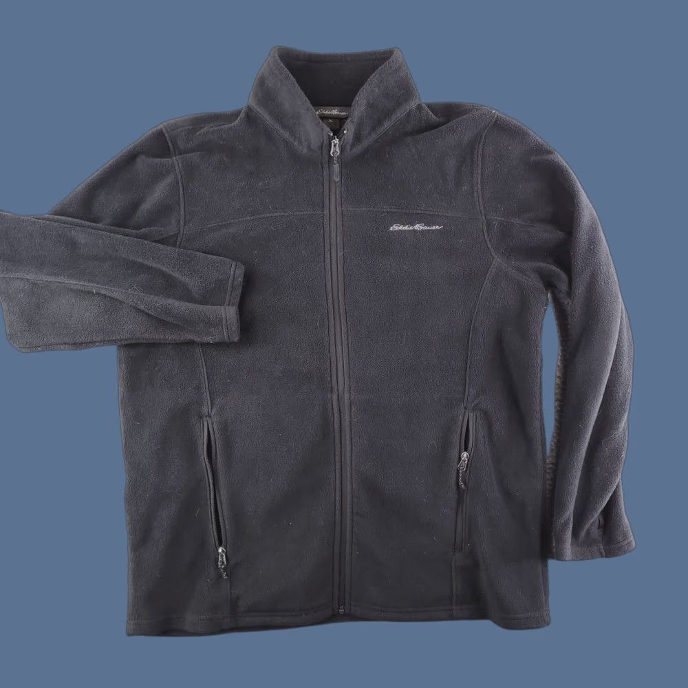 Eddie Bauer Eddie Bauer Sweater Men L Black Fleece Zip Polyester Size US L / EU 52-54 / 3 - 1 Thumbnail