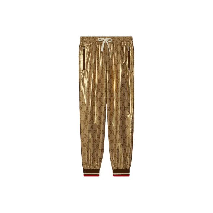 Gucci Gucci SS23 Yellow Drawstring Cuffed Pants Size US 30 / EU 46 - 1 Thumbnail