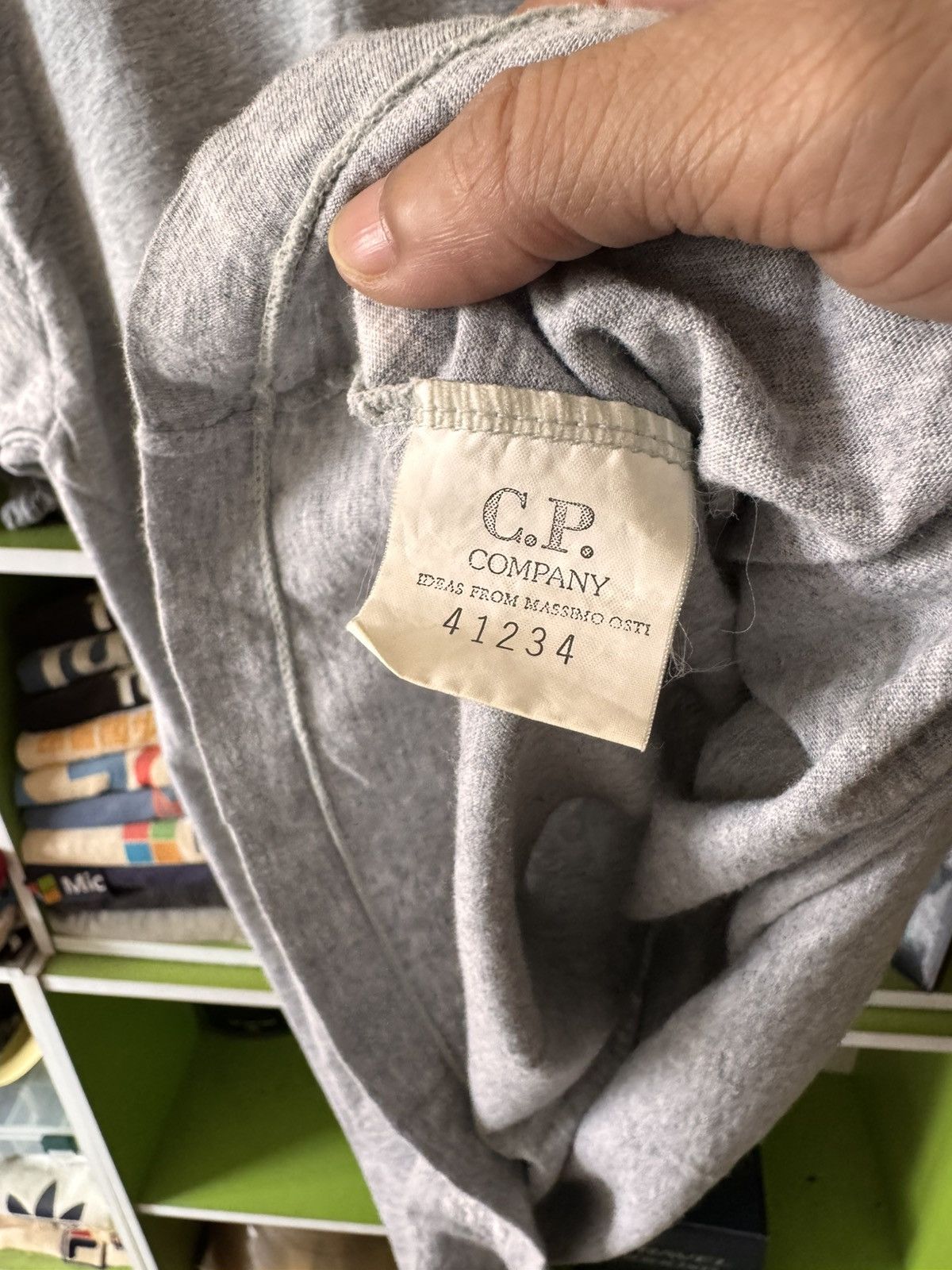C.P. Company Vintage CP COMPANY IDEAS MASSIMO OSTI CENTER SPELLOUT Size US XL / EU 56 / 4 - 4 Thumbnail
