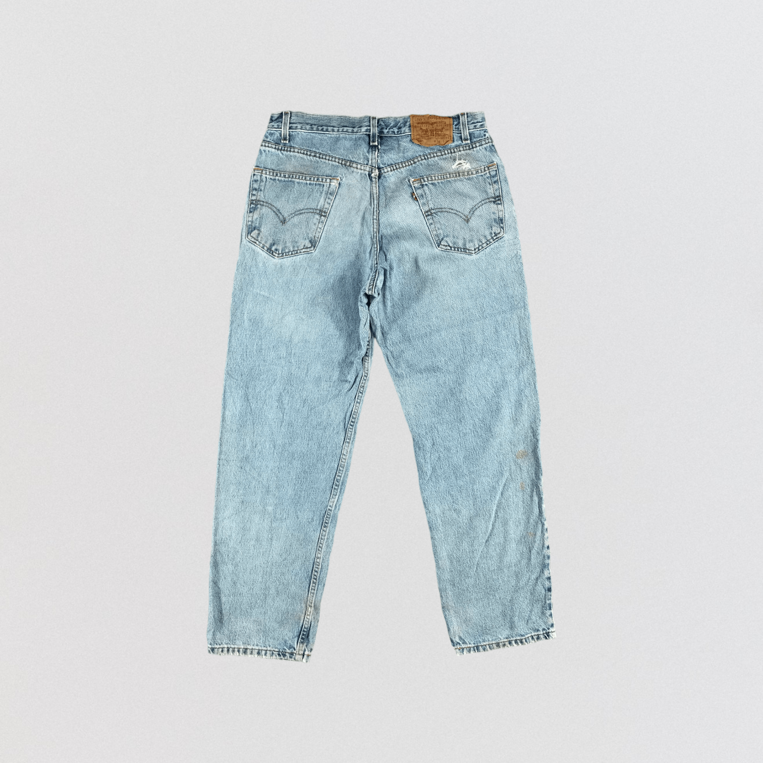 Levi's × Vintage 90s Vintage Blue Wash Levis 550 Jeans-JM2966 Size US 34 / EU 50 - 2 Thumbnail