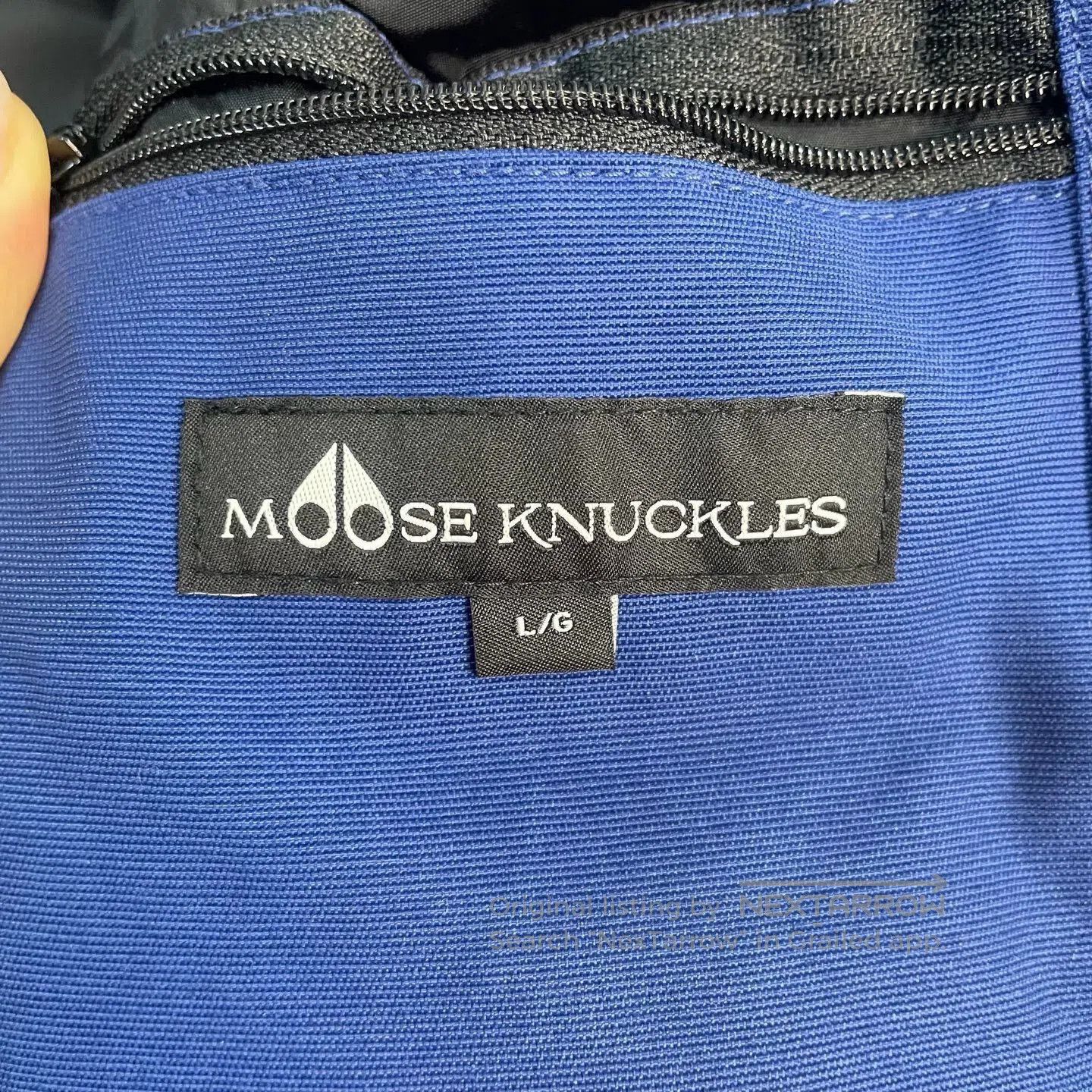 Moose Knuckles blue moose knuckles parka with fur trim. Size US L / EU 52-54 / 3 - 3 Thumbnail