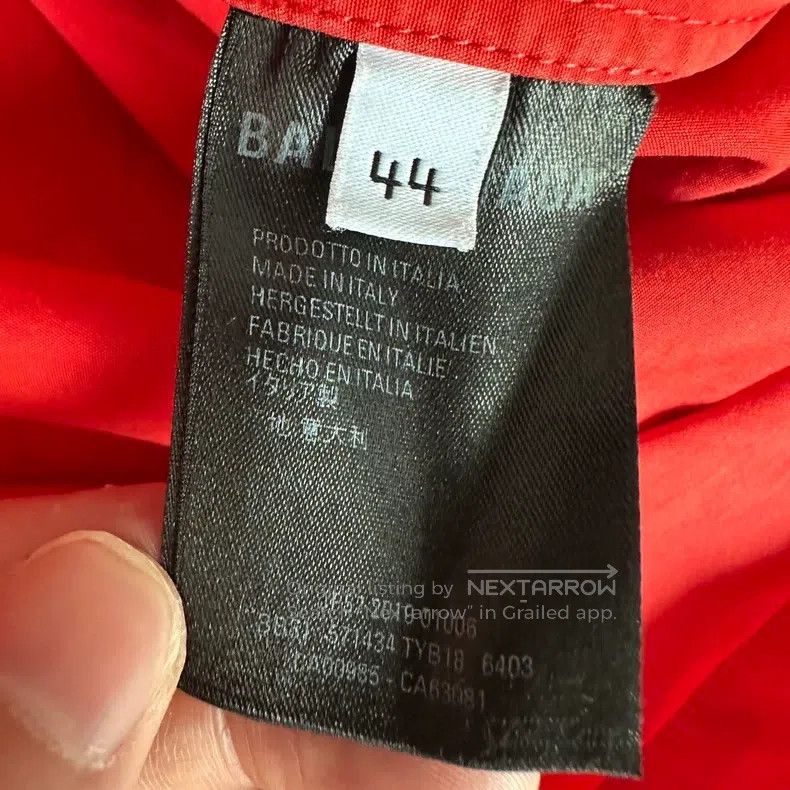 Balenciaga Balenciaga White and red jacket Size US S / EU 44-46 / 1 - 7 Thumbnail