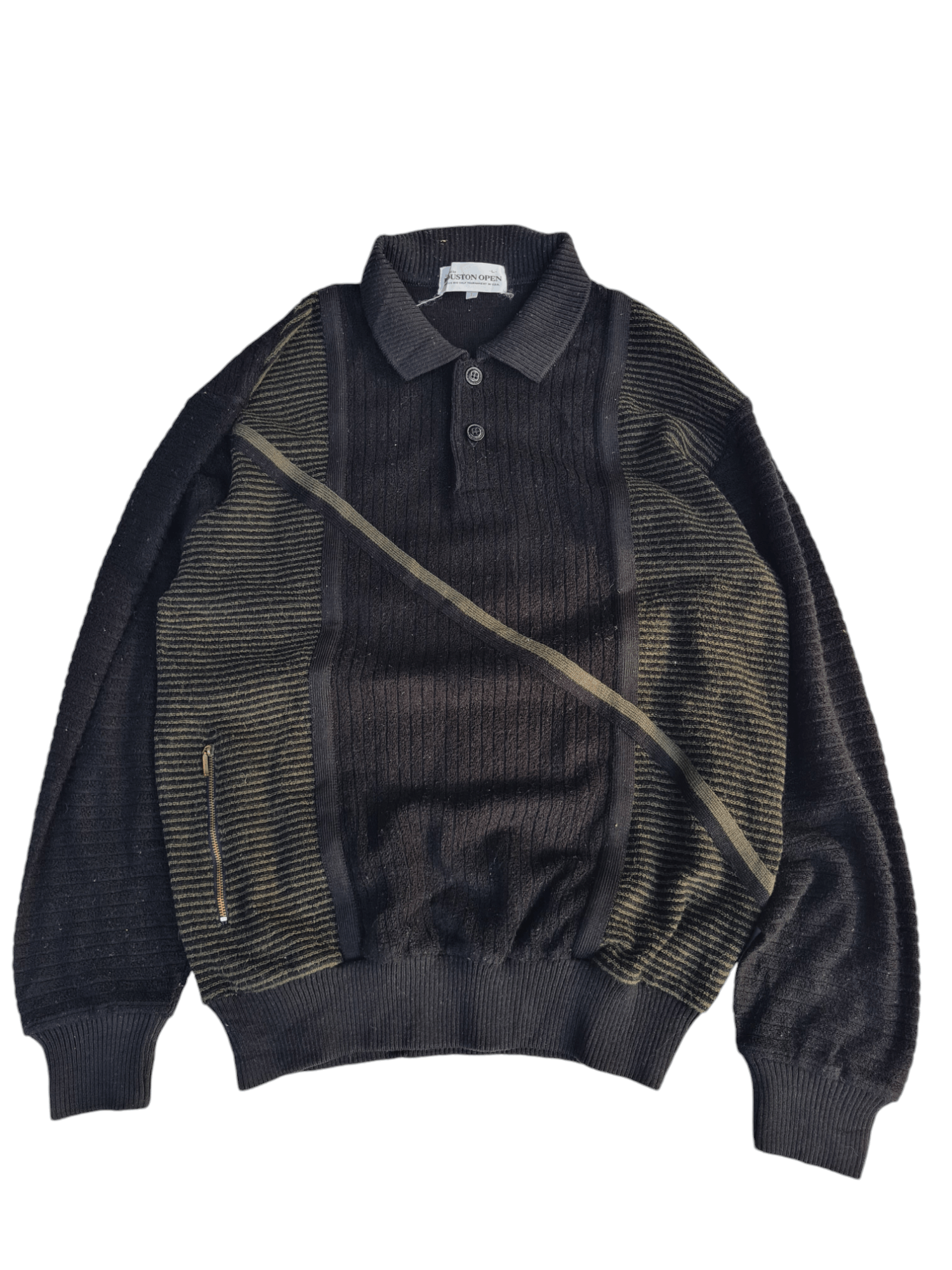 Japanese Brand × Vintage Vintage Houston Big Golf Wool Sweatshirt Size US M / EU 48-50 / 2 - 1 Thumbnail