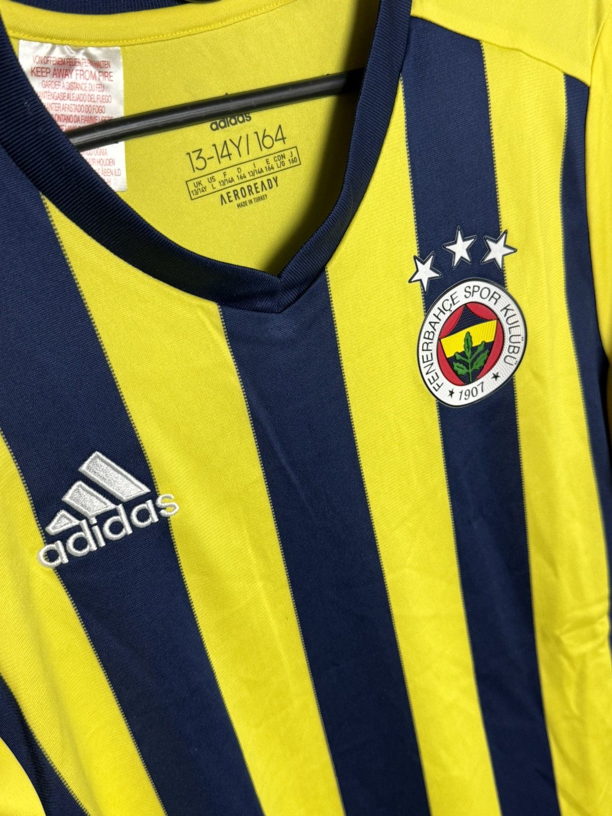 Adidas KIDS New Fenerbahce 20/21 Home Football Jersey T-Shirt Size US XS / EU 42 / 0 - 3 Thumbnail