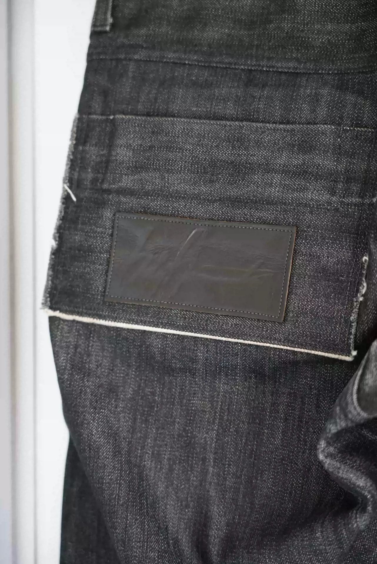 Yohji Yamamoto Yohji Yamamoto 15ss Ruffled Leather Jeans-2505 Size US 34 / EU 50 - 5 Thumbnail