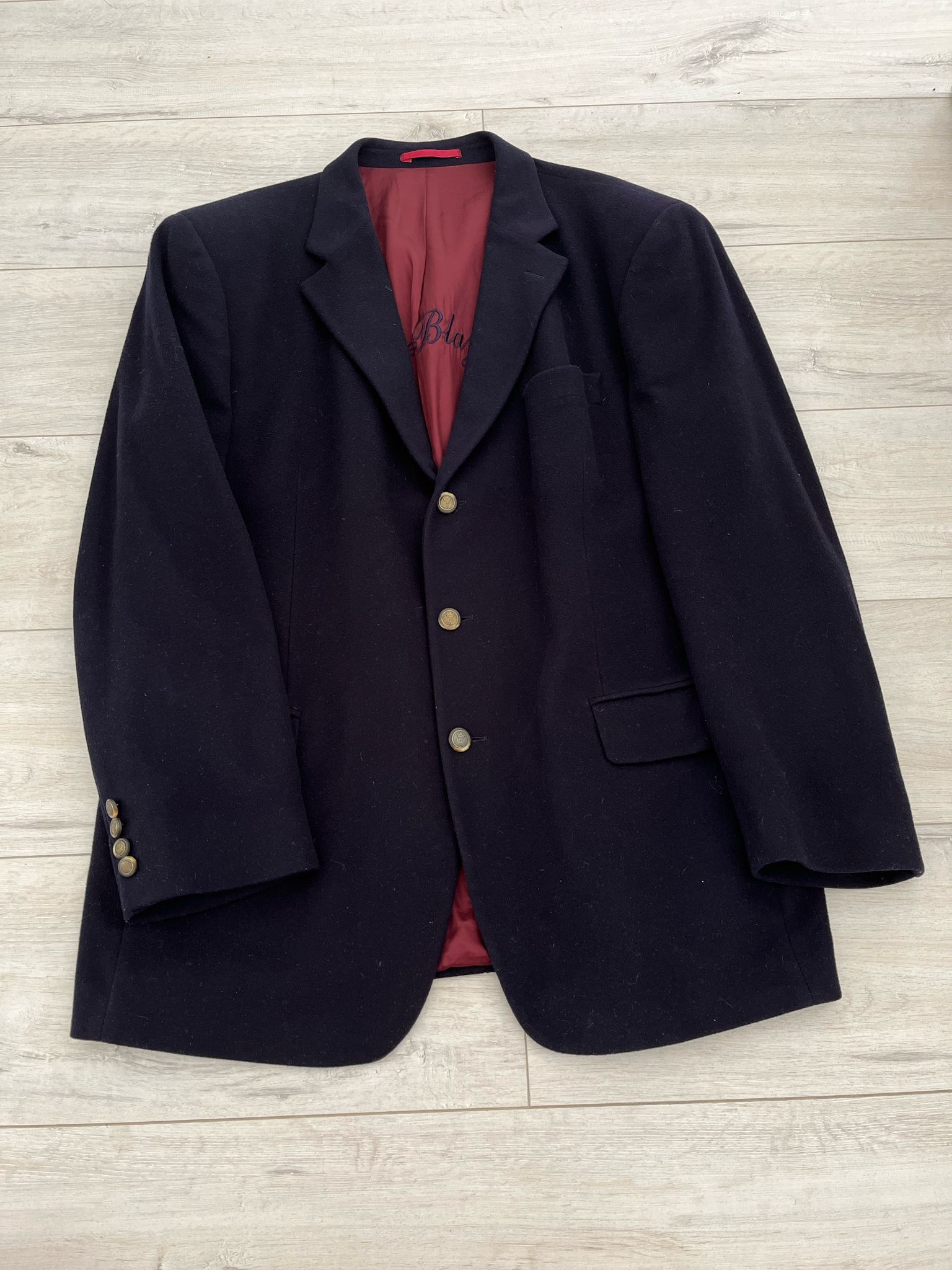 Gant GANT VINTAGE BLAZER WOOL CASHMERE Size US L / EU 52-54 / 3 - 2 Thumbnail