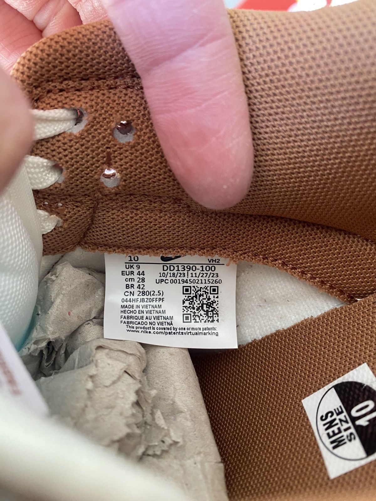 Nike Nike Dunk Low Medium Curry Size US 10 / EU 43 - 8 Thumbnail