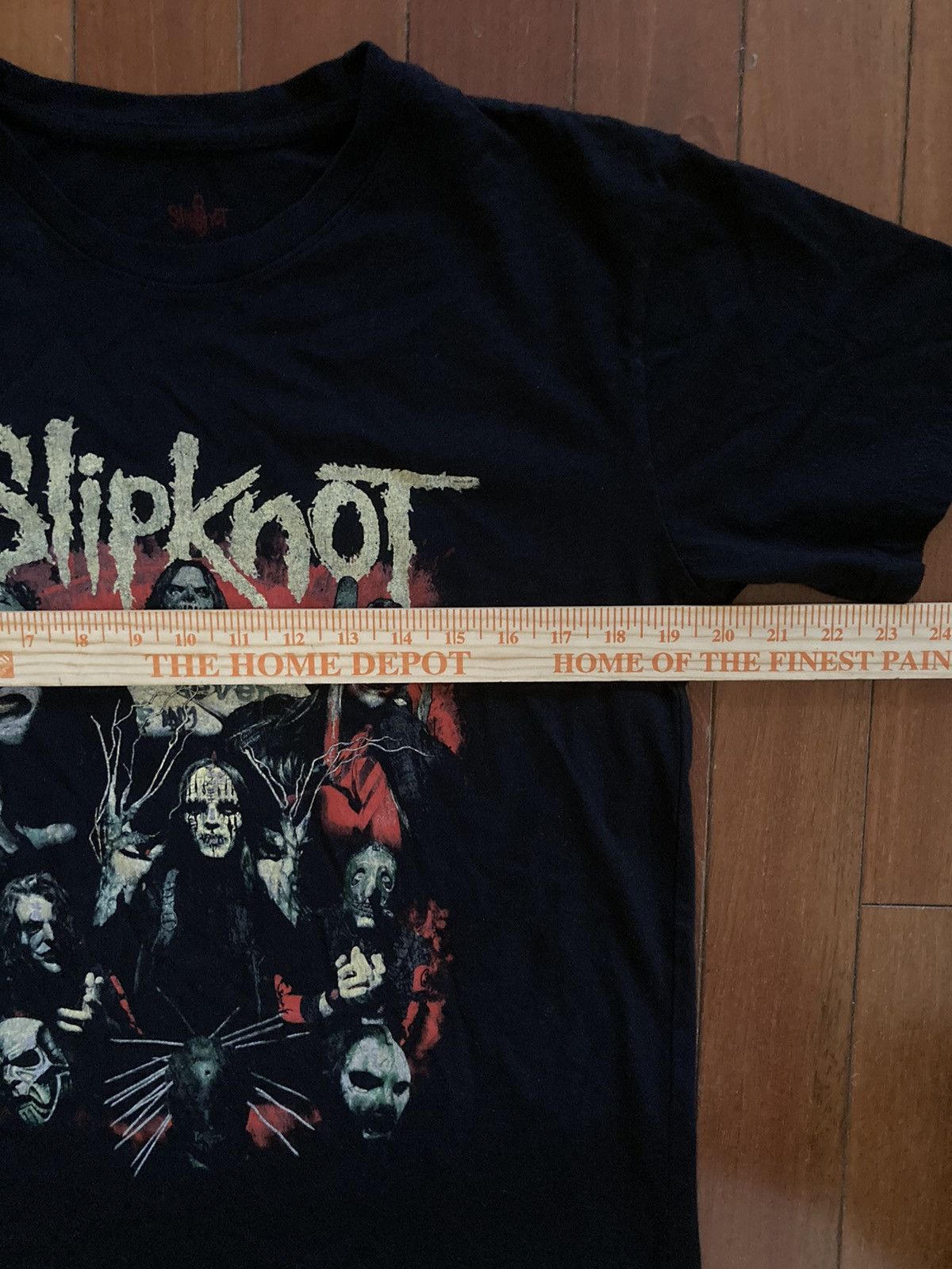 Designer × Vintage Slipknot Seven 2010 Men’s Double Sided Vintage Rare T Shirt Size US L / EU 52-54 / 3 - 5 Thumbnail