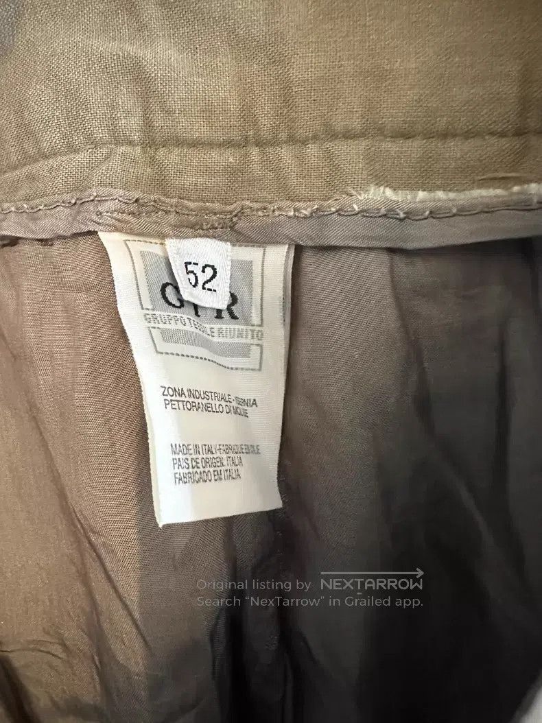 Helmut Lang Helmut Lang Military Green Cotton Pants, With Reflective S Size US 36 / EU 52 - 6 Thumbnail