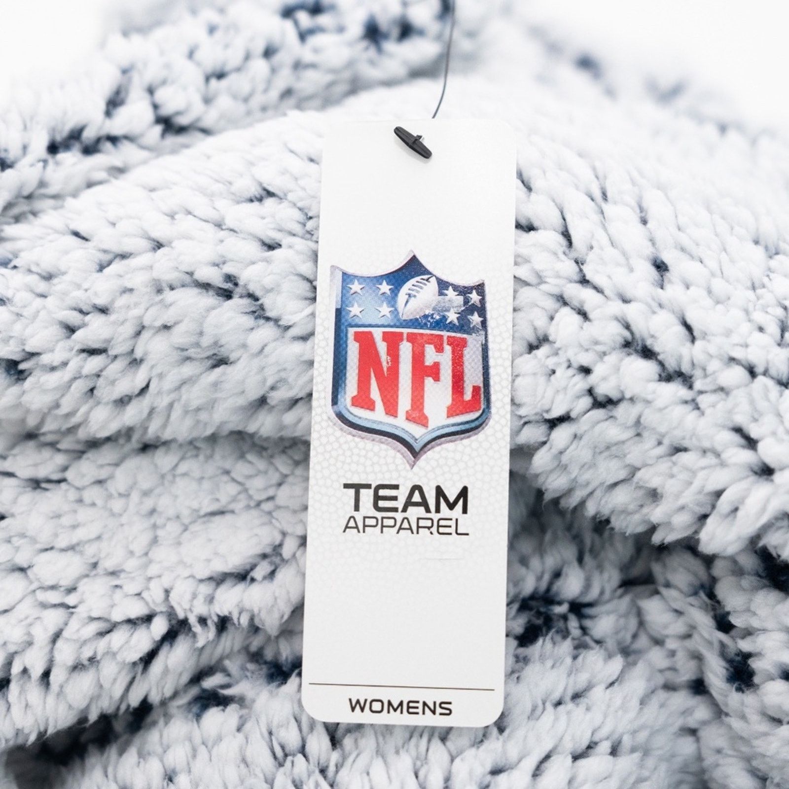 NFL NFL Chicago Bears. Gray Sherpa Quarter-Zip Pullover Jacket. Size XL / US 12-14 / IT 48-50 - 9 Thumbnail
