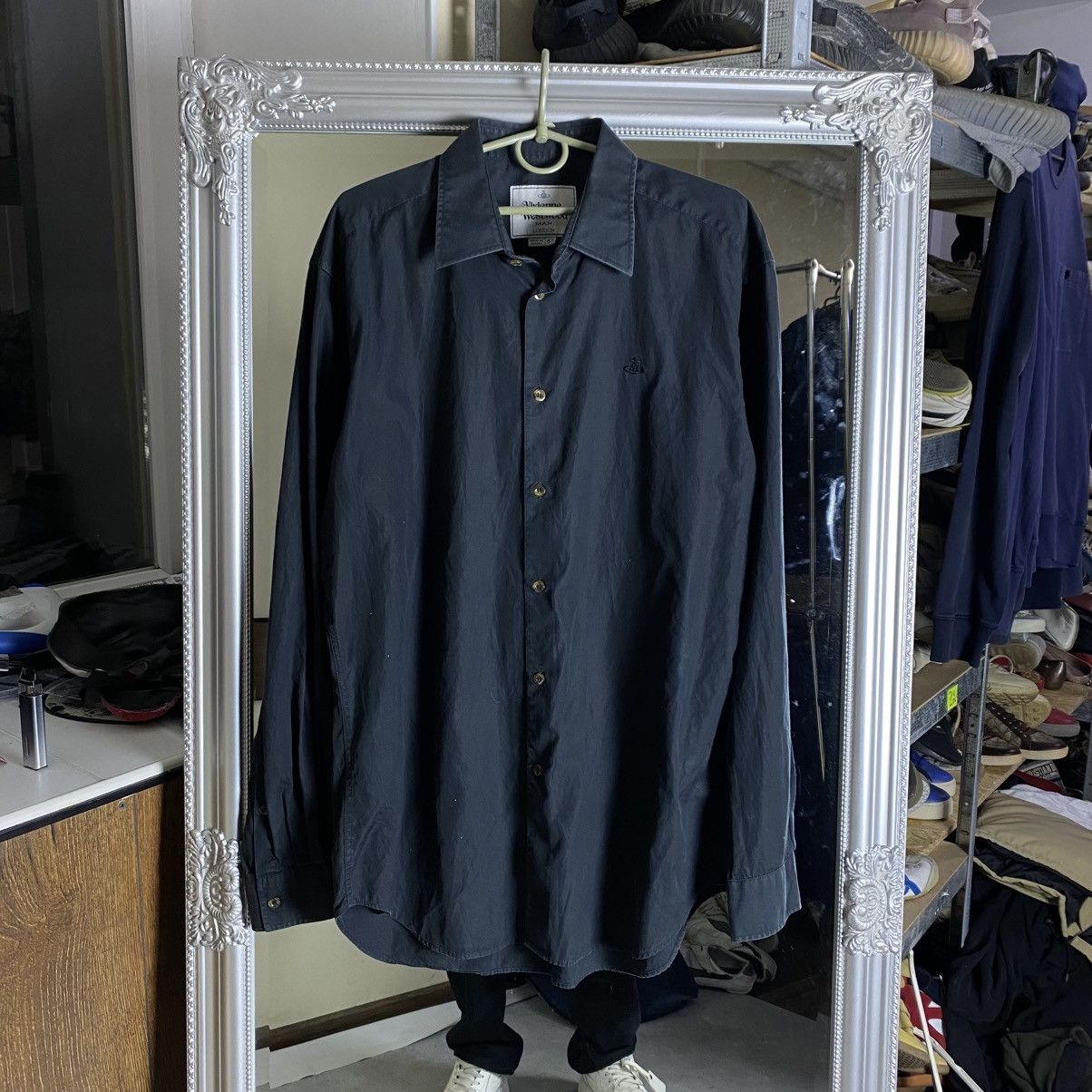 Vivienne Westwood Vivienne Westwood Shirt Button Up Long Sleeve Size US L / EU 52-54 / 3 - 1 Thumbnail