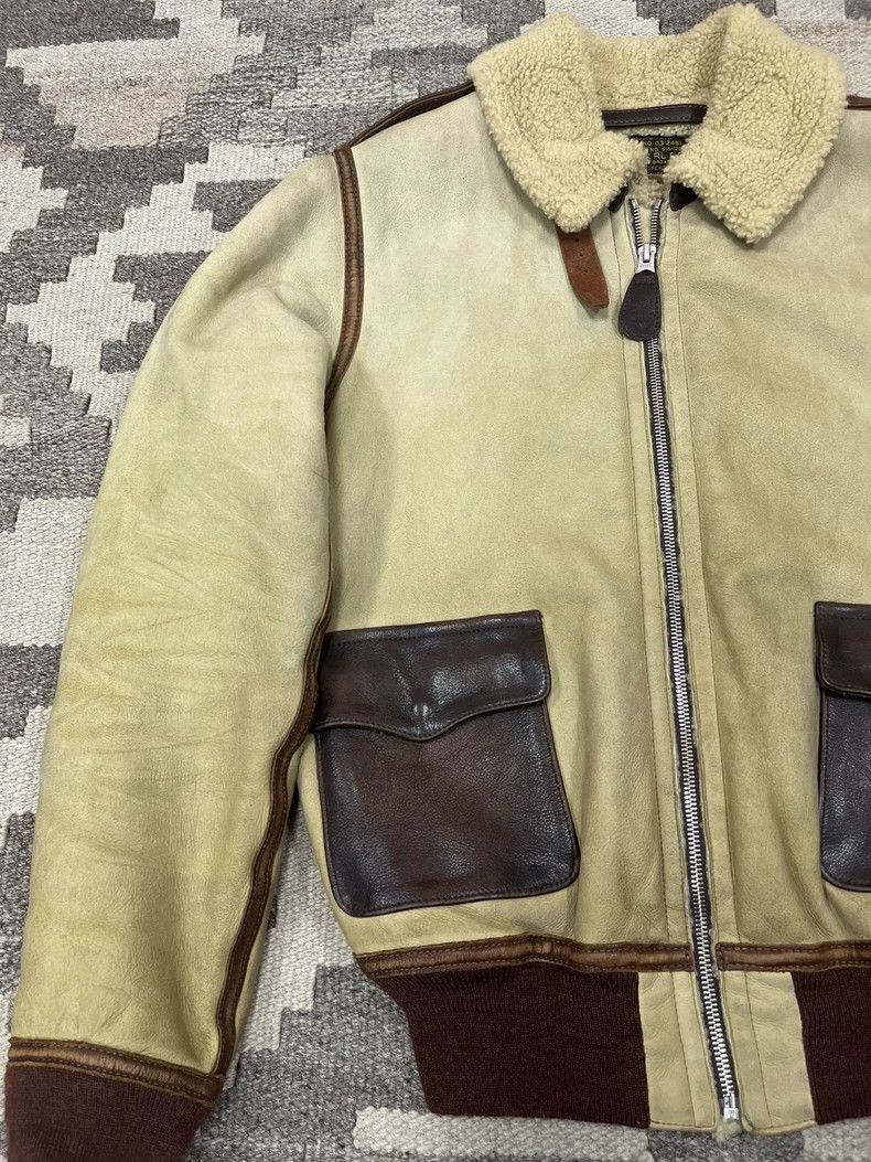 Other RRL Ralph Lauren Old A2 pilot fur integrated Size US XS / EU 42 / 0 - 2 Thumbnail