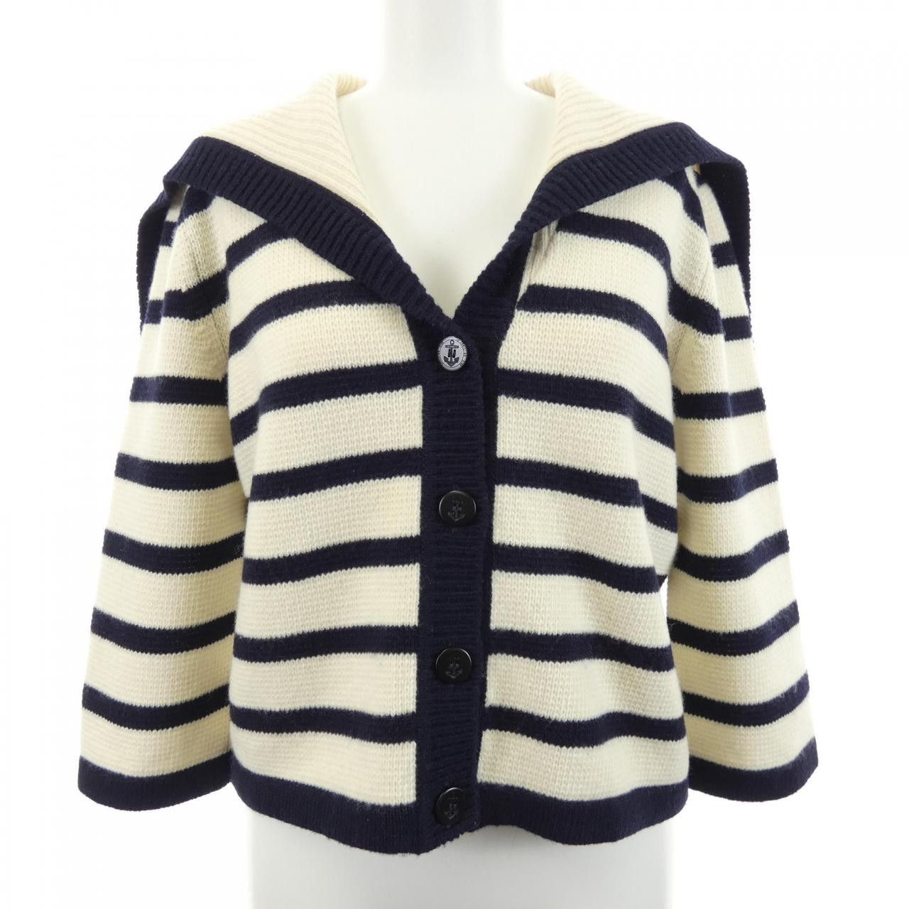 Dior Christian Dior DIOR MARINIERE Cashmere Blend Cardigan Others Tops 224G02AM309 DUTY FREE for USA