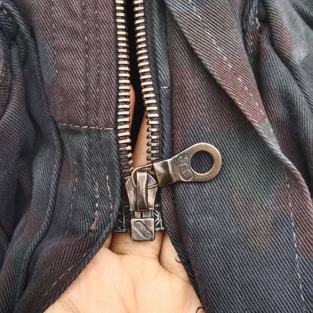 Vintage Swiss Army Alpenflage M70 Parka Coat Jacket Camouflage Size US L / EU 52-54 / 3 - 9 Thumbnail