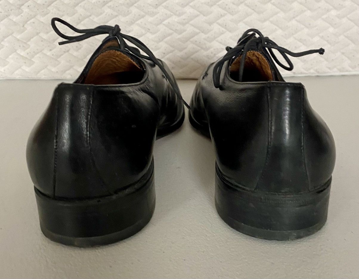 Bruno Magli Bruno Magli Made in Italy Black Leather Split Toe Derby 11 M Size US 11 / EU 44 - 10 Thumbnail