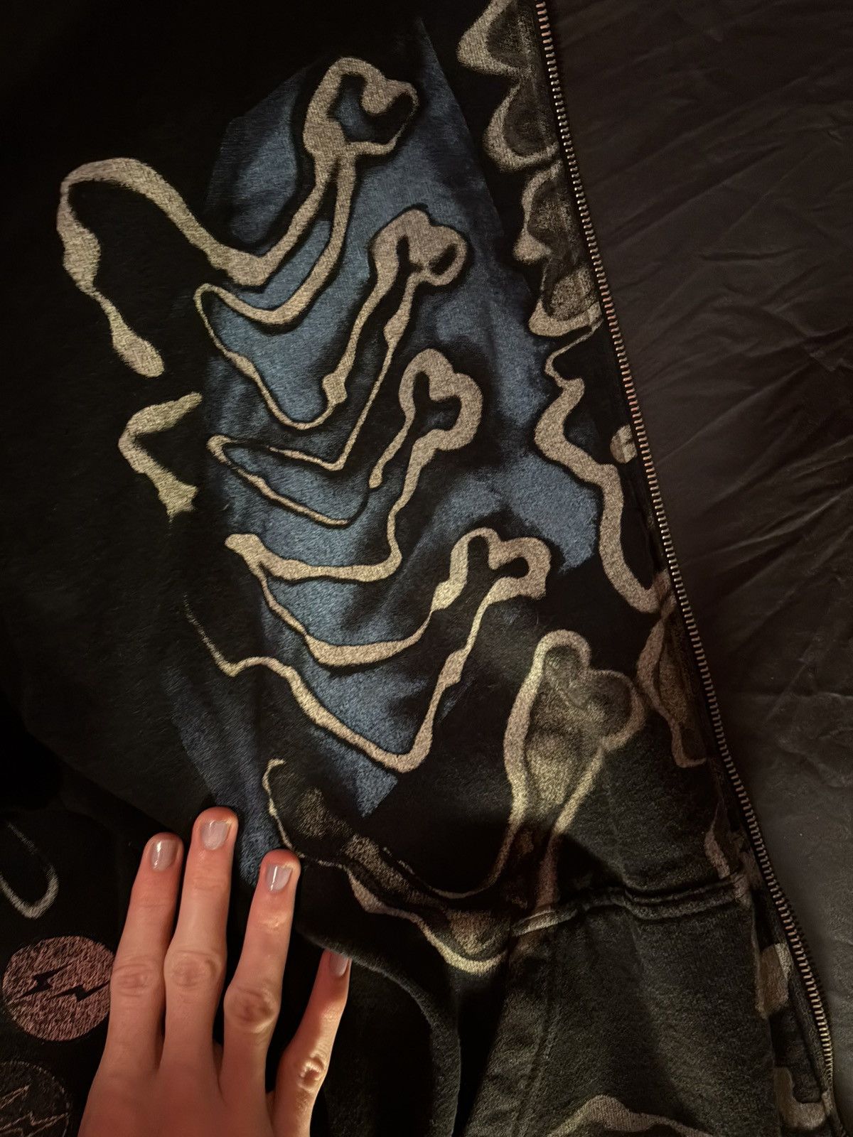 Travis Scott Travis scott skeleton zipup Size US L / EU 52-54 / 3 - 3 Thumbnail