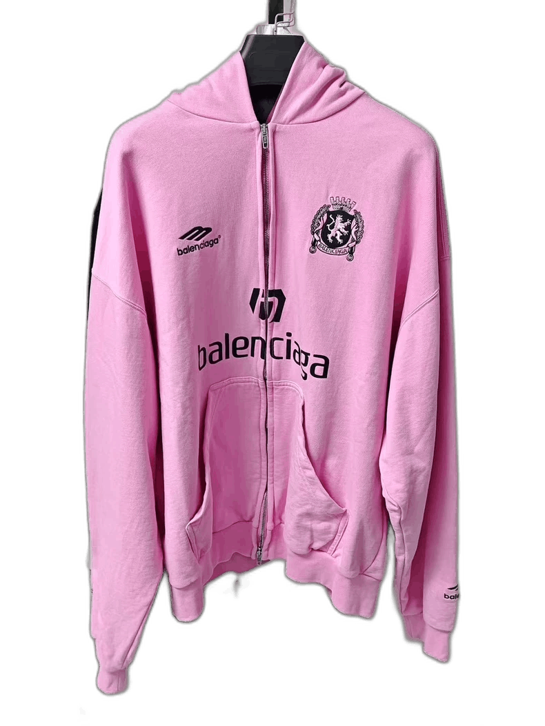Balenciaga Balenciaga Spring Soccer Zip Hoodie Jacket-2507 | Grailed