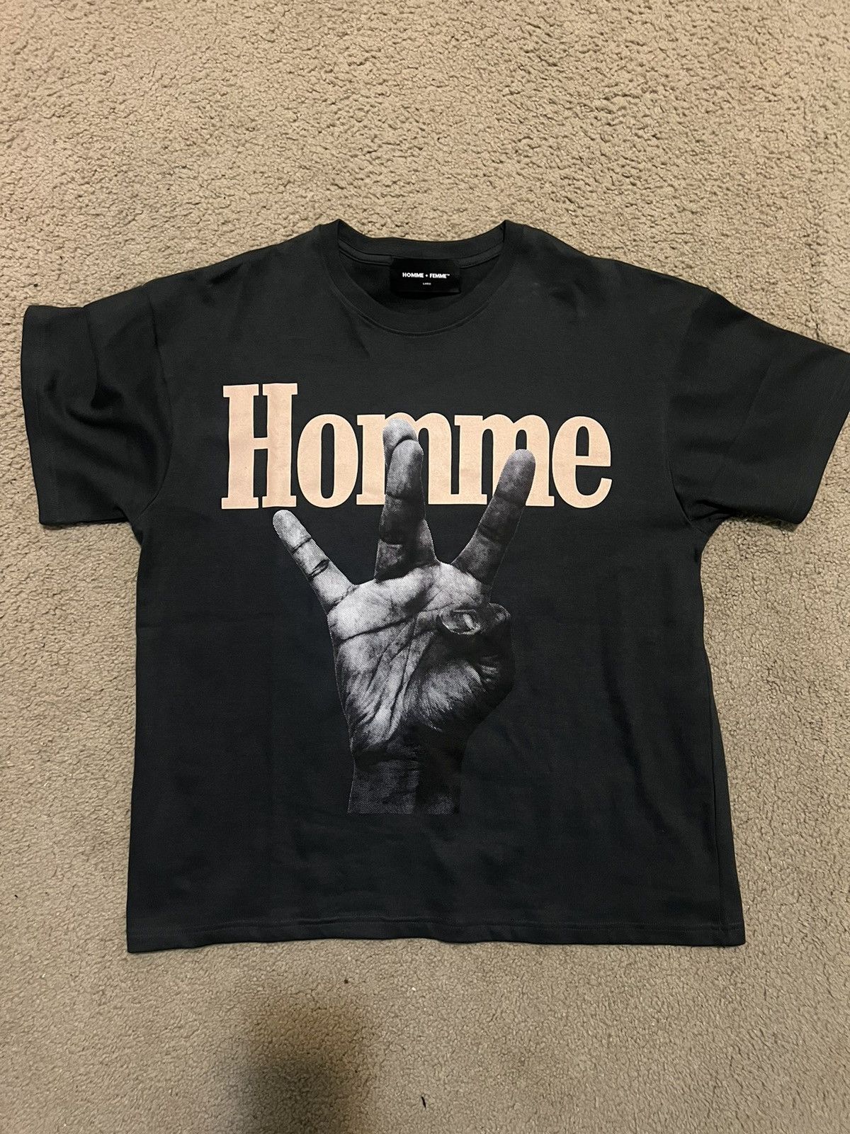 Homme + Femme La Homme Femme Tee Westside Size US L / EU 52-54 / 3 - 1 Thumbnail