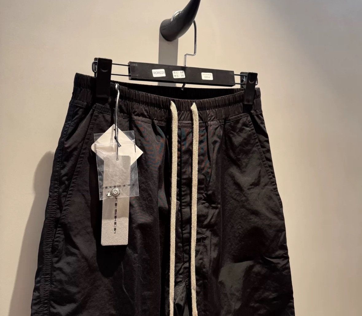 Rick Owens Rick owens drkshdw double base drawstring cropped pants Size US 29 - 3 Thumbnail