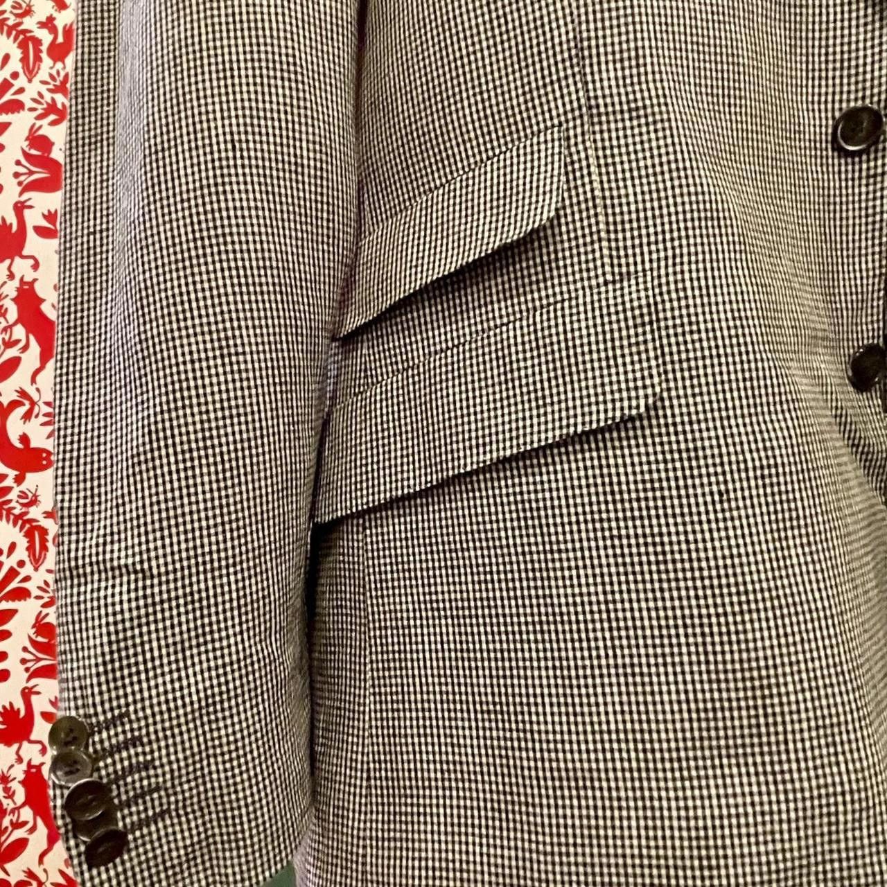 Paul Smith Grey and Black Paul Smith Suit jacket Size 42R - 6 Thumbnail