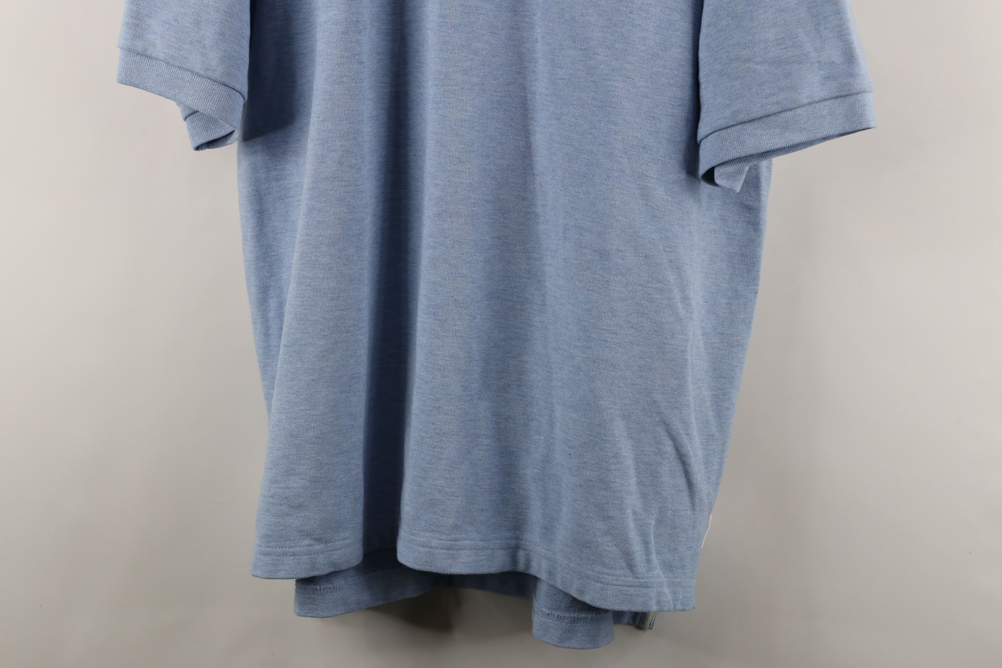Orvis × Vintage Vintage Orvis Heavyweight Collared Polo Shirt Blue Cotton Size US L / EU 52-54 / 3 - 3 Thumbnail