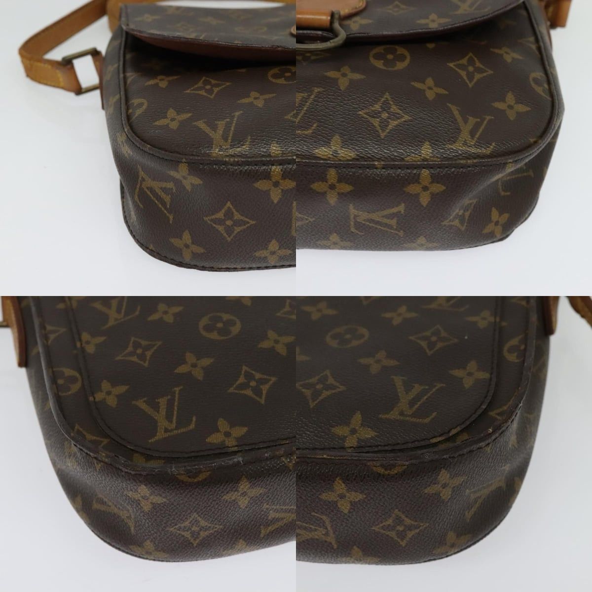 Louis Vuitton LOUIS VUITTON Monogram Saint Cloud GM Shoulder Bag M51242 Size ONE SIZE - 10 Thumbnail