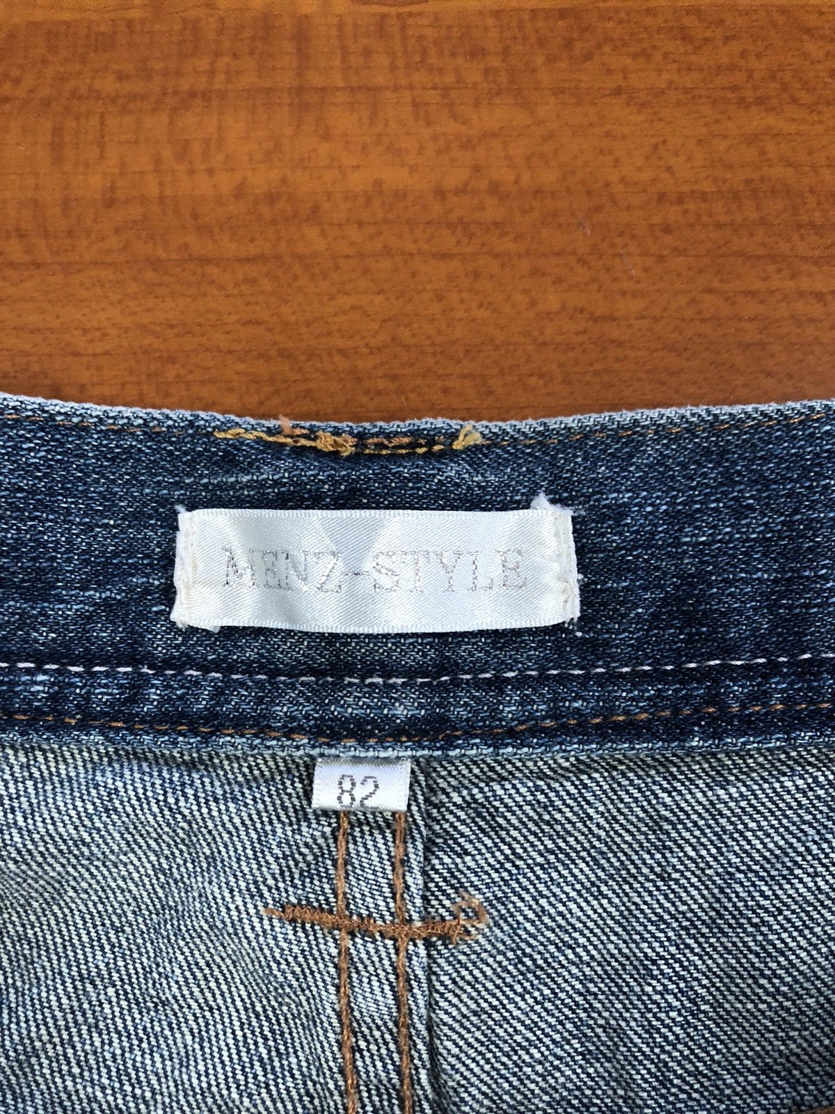 Japanese Brand Menz-Styles Streetwear Flare Jeans Size US 30 / EU 46 - 15 Thumbnail