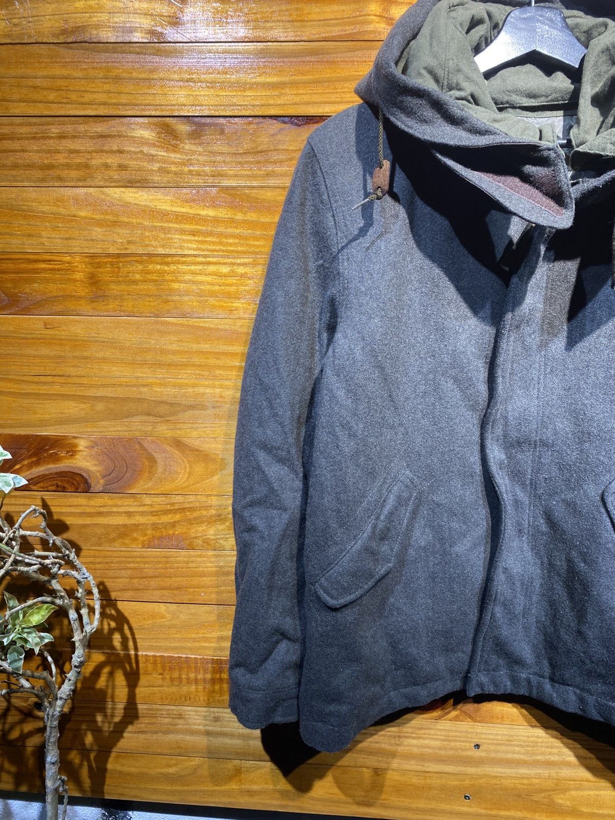 United Arrows UNITED ARROWS GREEN LABEL RELAXING MILITARY WOOL JACKET Size US S / EU 44-46 / 1 - 5 Thumbnail