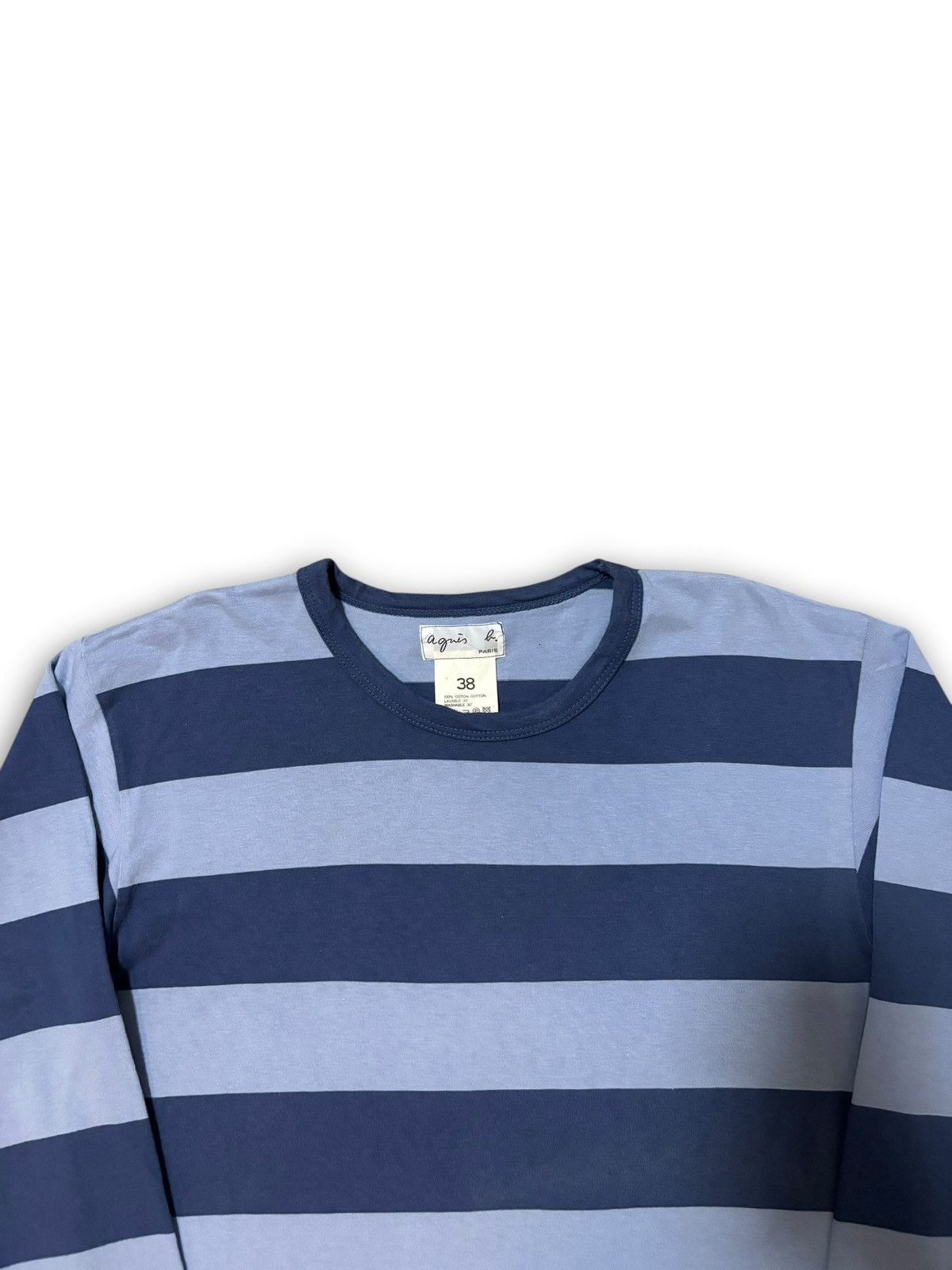 agnes b. Vintage Agnes B. Homme Border Striped tee Size US M / EU 48-50 / 2 - 2 Thumbnail