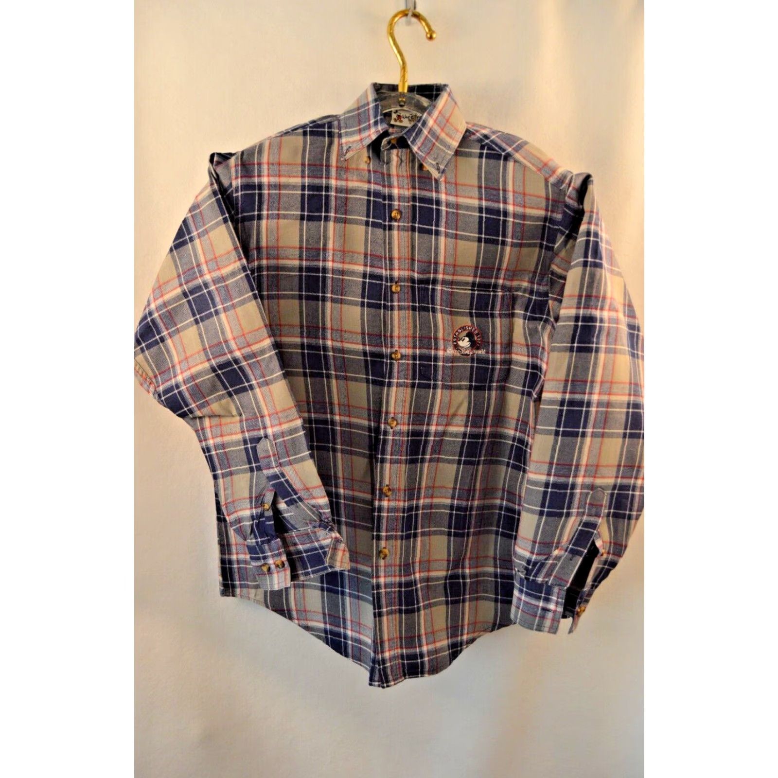 Disney V Walt Disney World Men’s Small Button Down Shirt Mickey Size US S / EU 44-46 / 1 - 2 Thumbnail