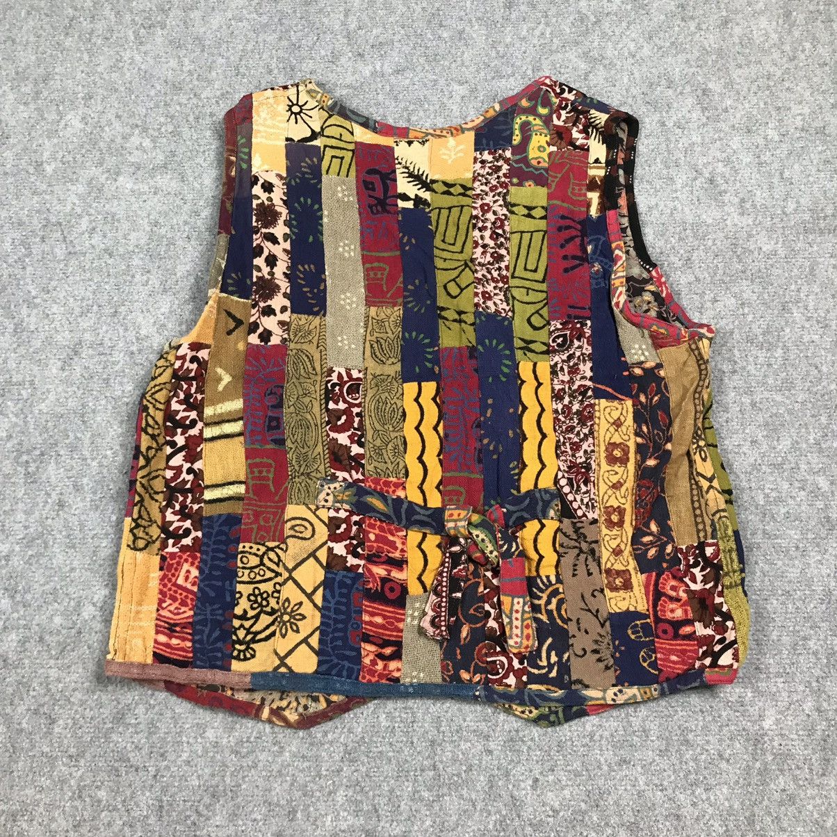 Japanese Brand JAPANESE BRAND PATCHWORK VEST Size US M / EU 48-50 / 2 - 6 Thumbnail