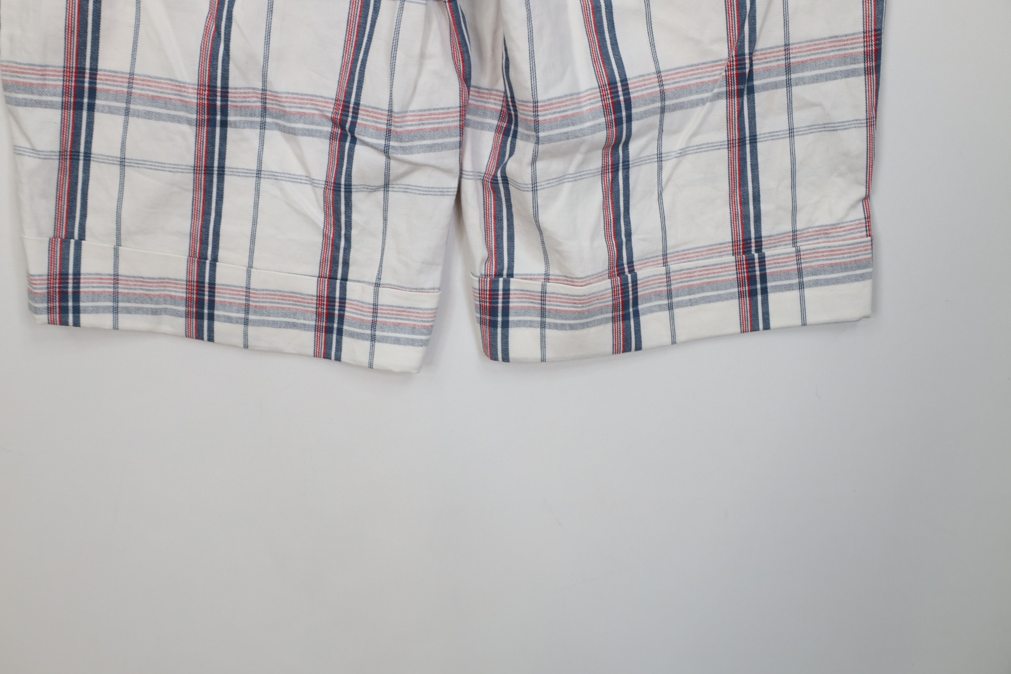 Forever 21 Vintage 90s Y2K Forever 21 Cuffed Bermuda Shorts Plaid Size 32" / US 10 / IT 46 - 12 Thumbnail