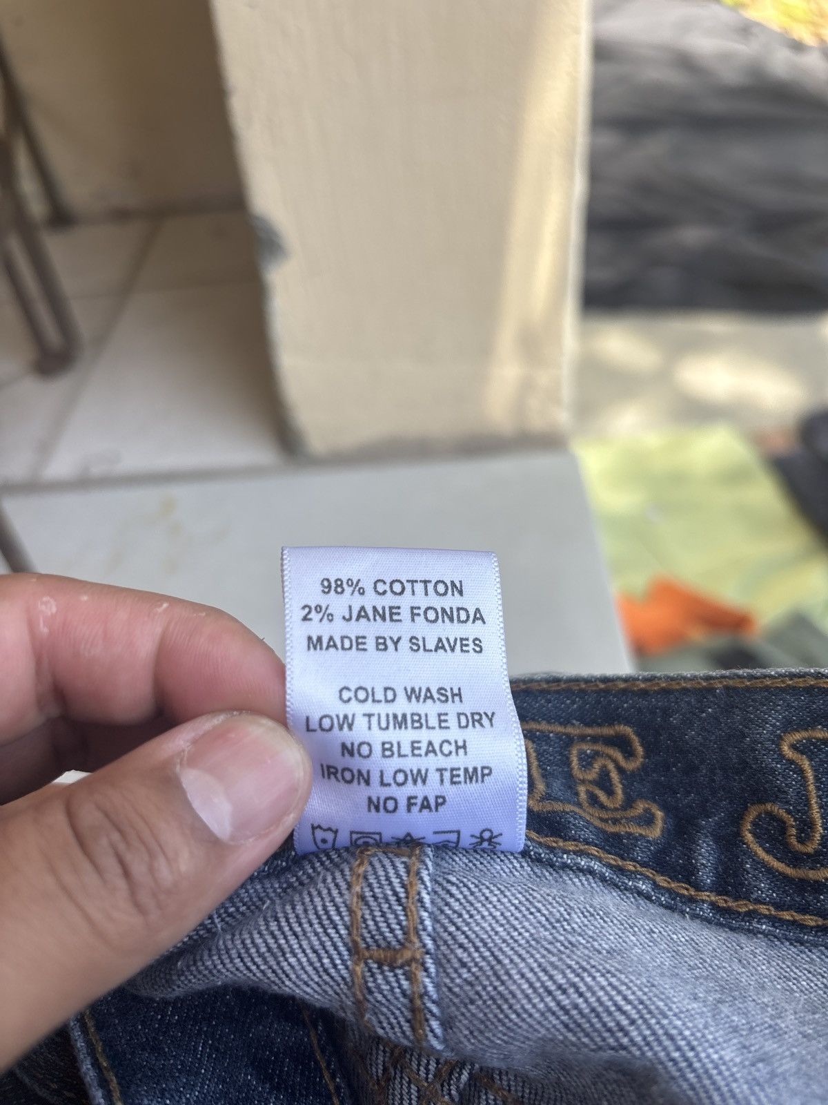 Golf Wang × Odd Future × Tyler The Creator 2013 Golf Wang Denim Jeans Size US 34 / EU 50 - 7 Thumbnail