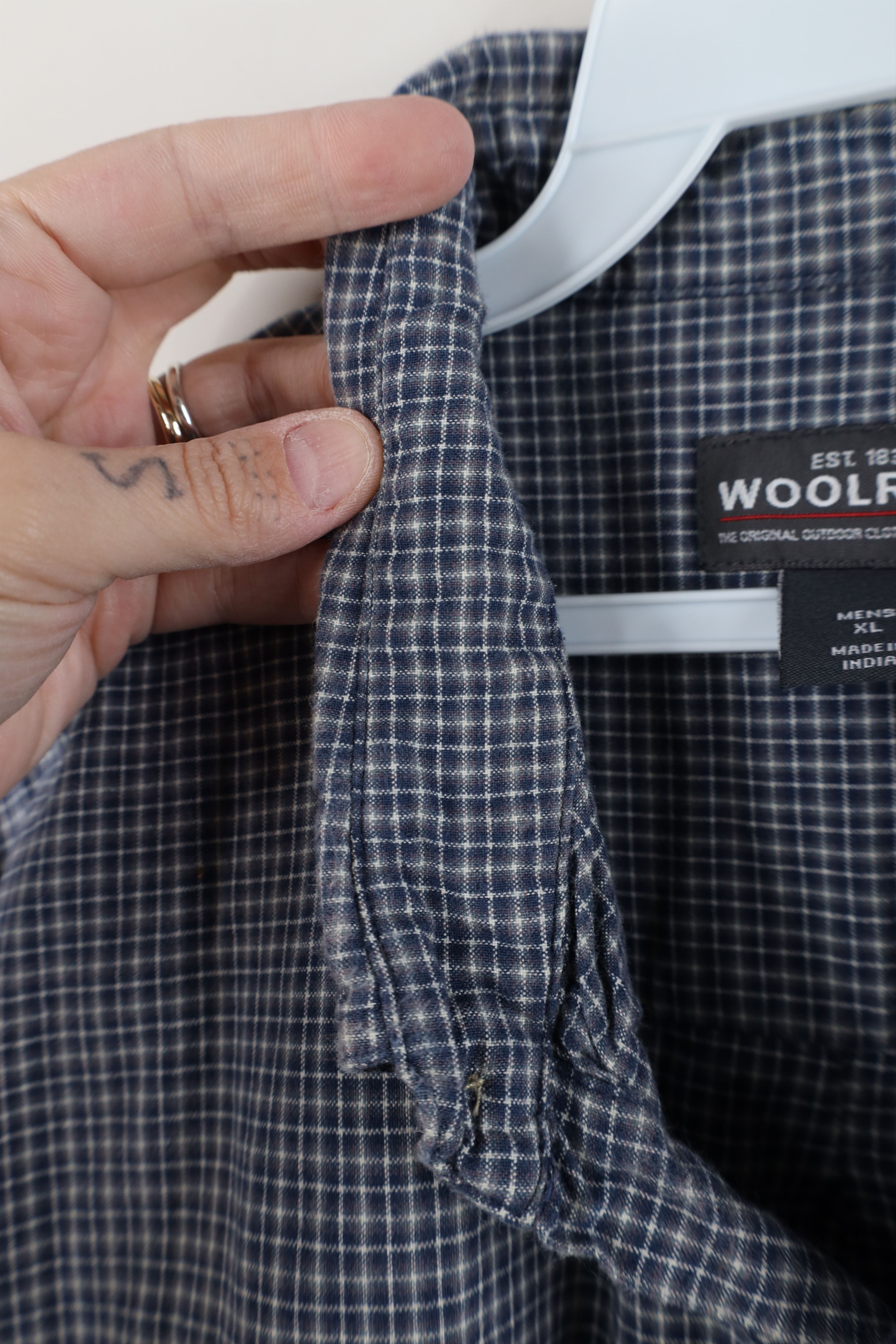 Woolrich Woolen Mills Vintage Woolrich Short Sleeve Collared Button Down Shirt Size US XL / EU 56 / 4 - 9 Thumbnail