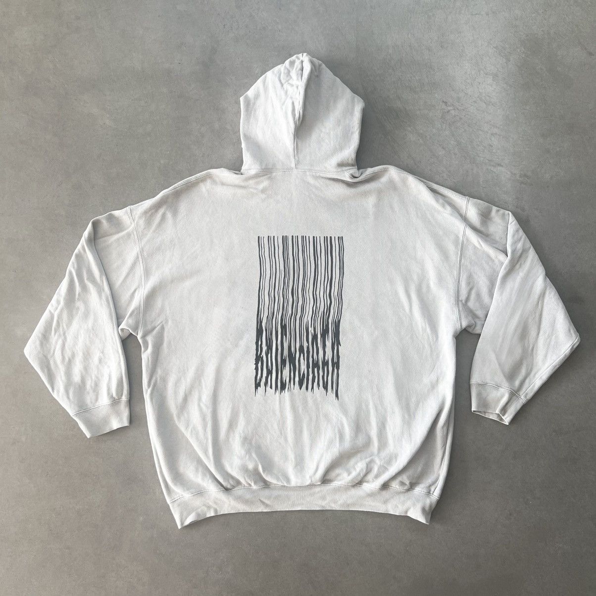 Balenciaga BARCODE OVERSIZED HOODIE - DEMNA 2021 Size US XXS / EU 40 - 13 Thumbnail