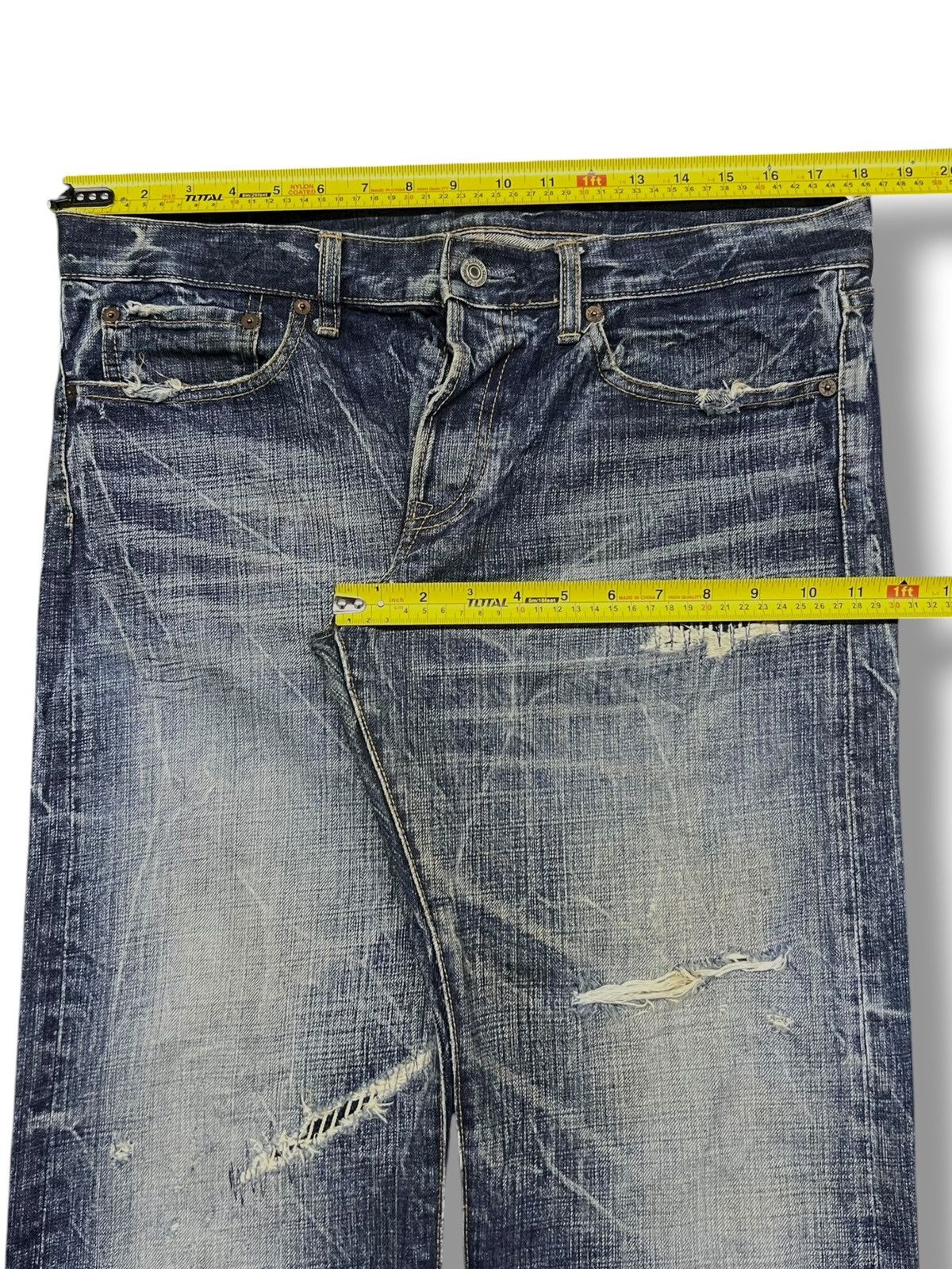 Eternal Loose Vintage Y2K Eternal Japan - Thunder Wash, Distressed Size US 36 / EU 52 - 19 Thumbnail