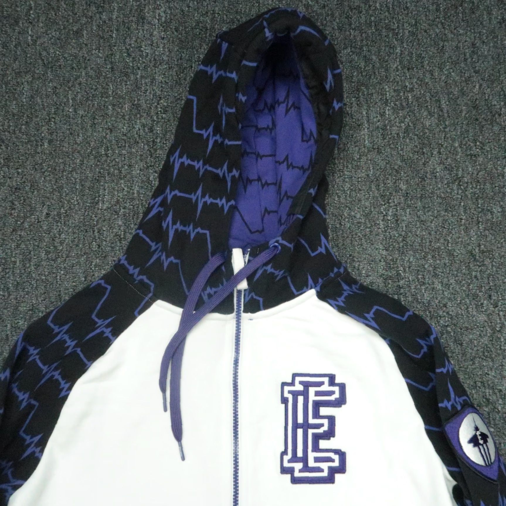 Nike Nike Hoodie Men Large Black Purple Doernbecher Seattle Freestyle Ethan Full Zip Size US L / EU 52-54 / 3 - 2 Thumbnail