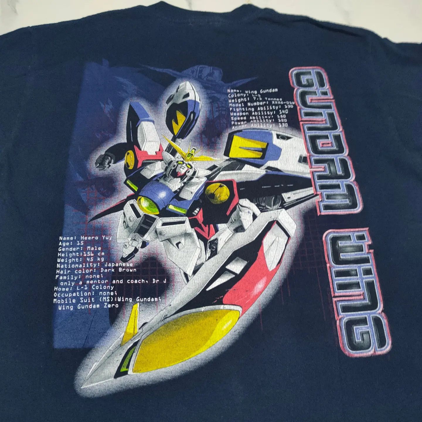 Vintage Gumdam Wing 90's Size US M / EU 48-50 / 2 - 1 Thumbnail