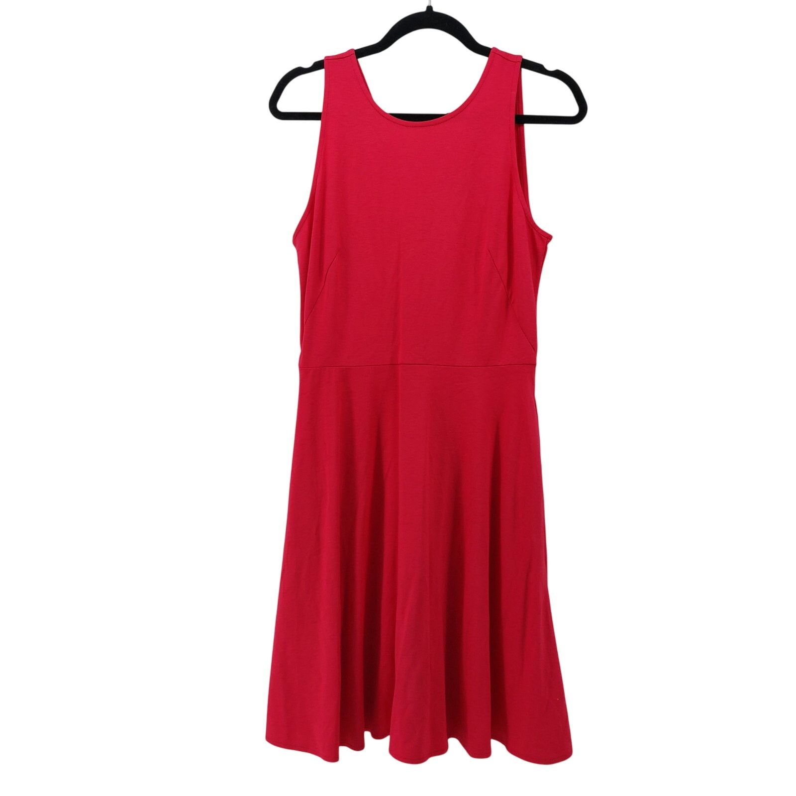 Ann Taylor Ann Taylor Pink Dress Sz 10 Pockets Summer Fit & Flare Glam Size L / US 10 / IT 46 - 1 Thumbnail