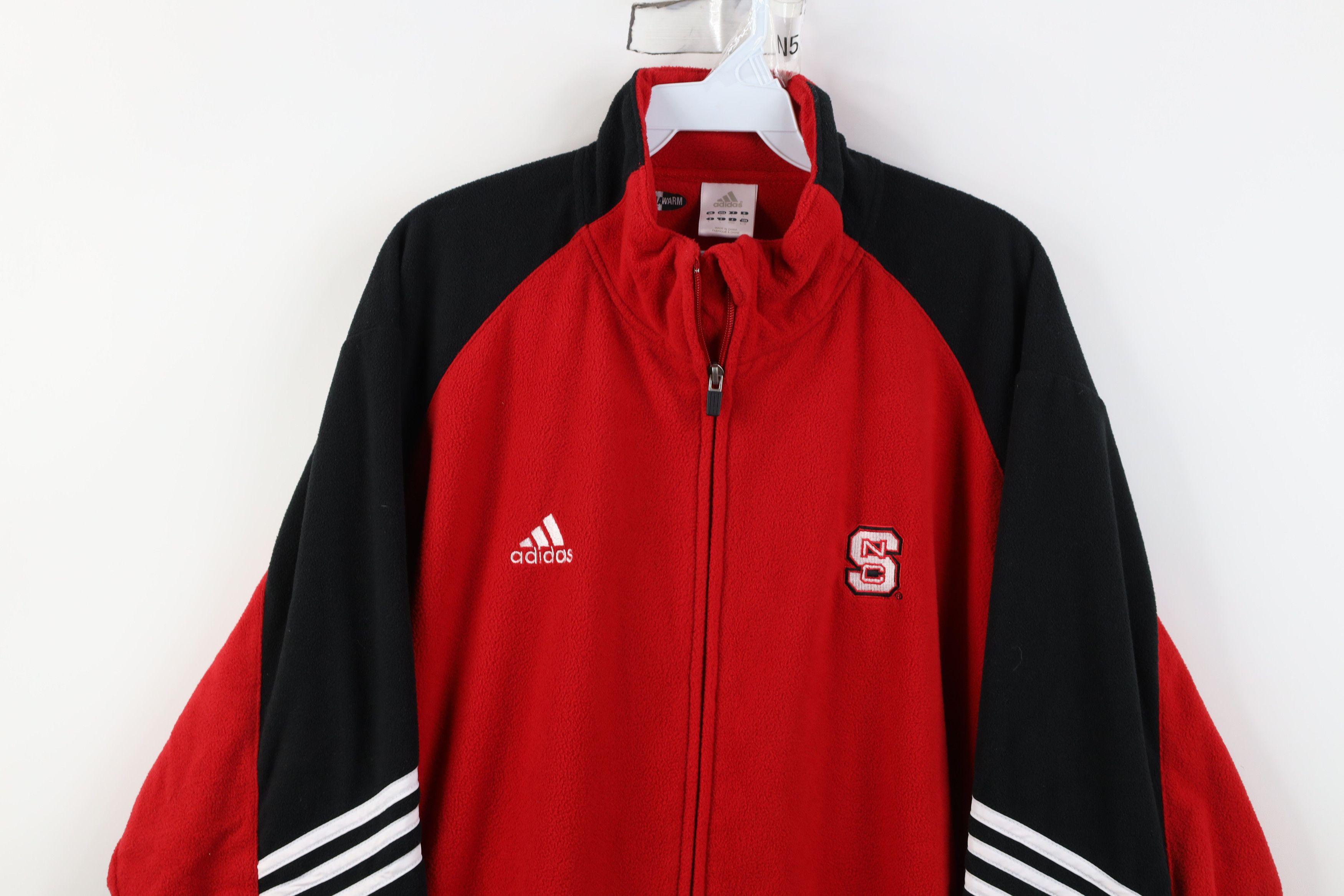 Adidas Vintage Adidas North Carolina State University Jacket Size US L / EU 52-54 / 3 - 2 Thumbnail