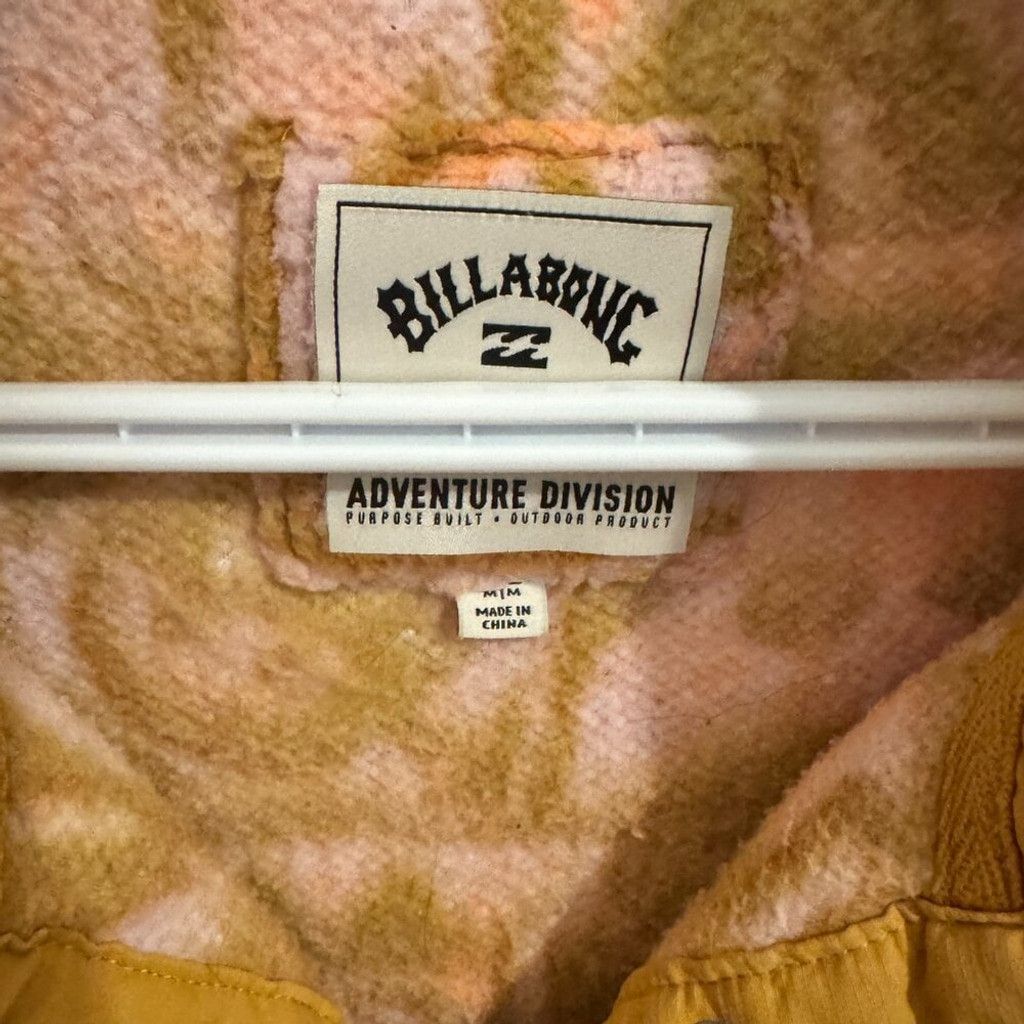 Billabong 🌟 Billabong Sherpa Fleece Pullover Anorak | Size M Size M / US 6-8 / IT 42-44 - 5 Thumbnail