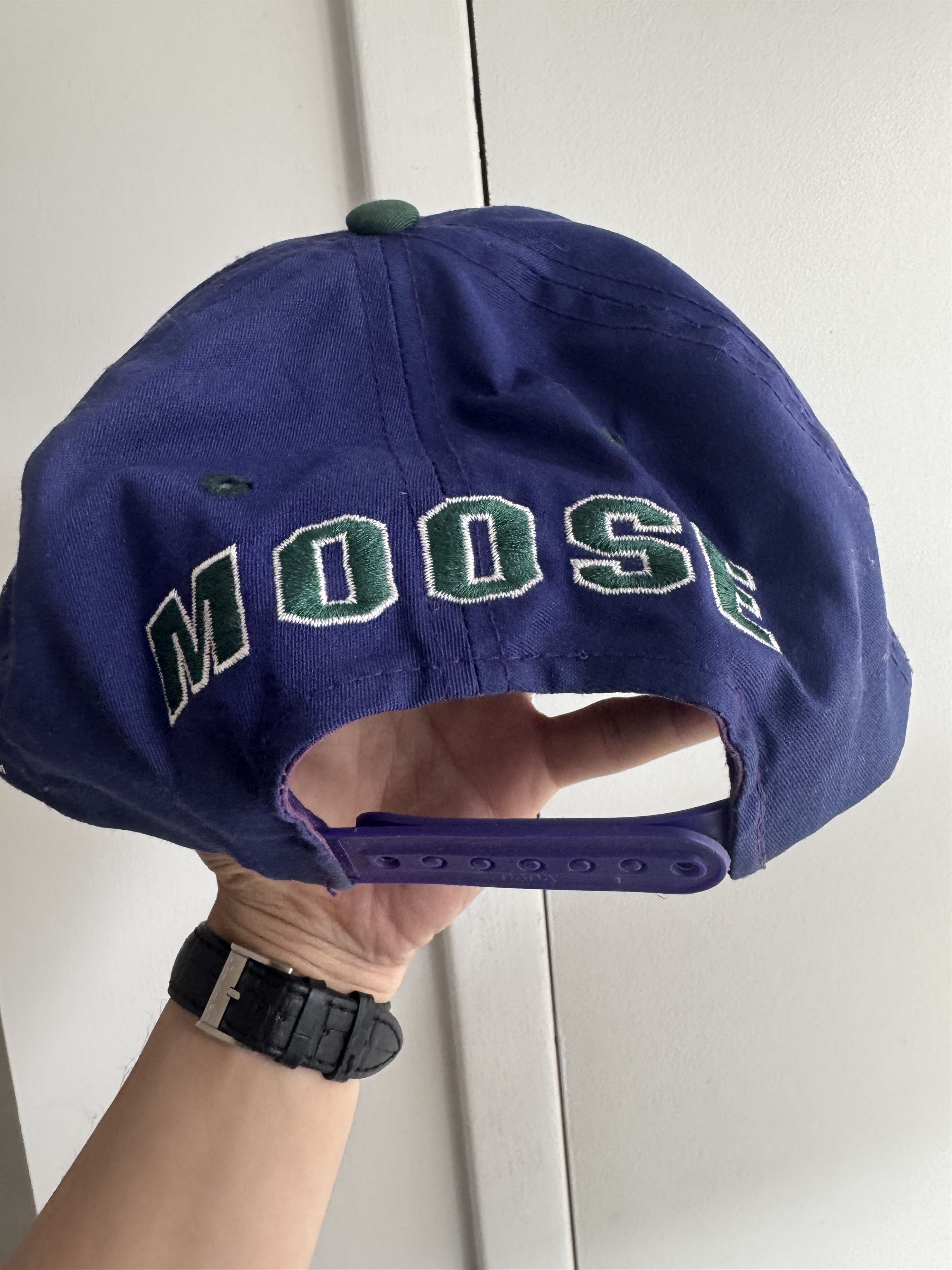 NHL Vintage 90s Minnesota Moose Hat Size ONE SIZE - 3 Thumbnail