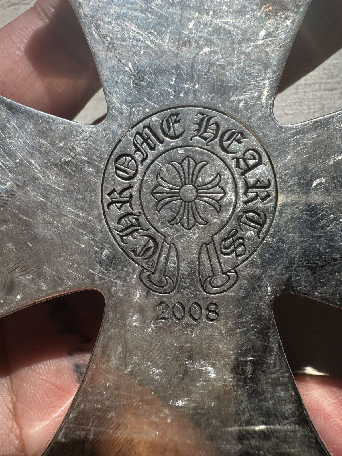 Chrome Hearts Silver Plus Paperweight Size ONE SIZE - 5 Thumbnail