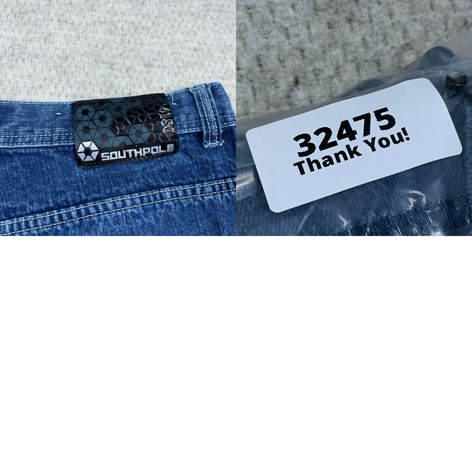 Southpole VINTAGE Southpole Jeans Men 36x30 Baggy Loose Fit Med Wash Denim Blue 5-Pocket Grunge Work American Classic Shirt? Size US 36 / EU 52 - 10 Thumbnail