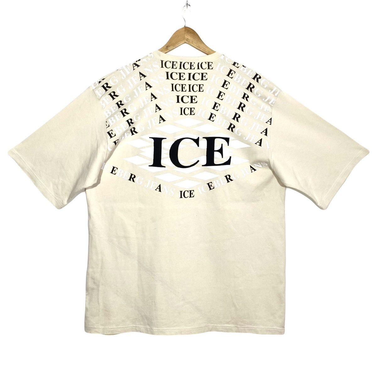 Iceberg Tee Shirt Streetwear Cyber y2k Vintage 2000’s Iceberg Jeans Size US XXL / EU 58 / 5 - 2 Thumbnail
