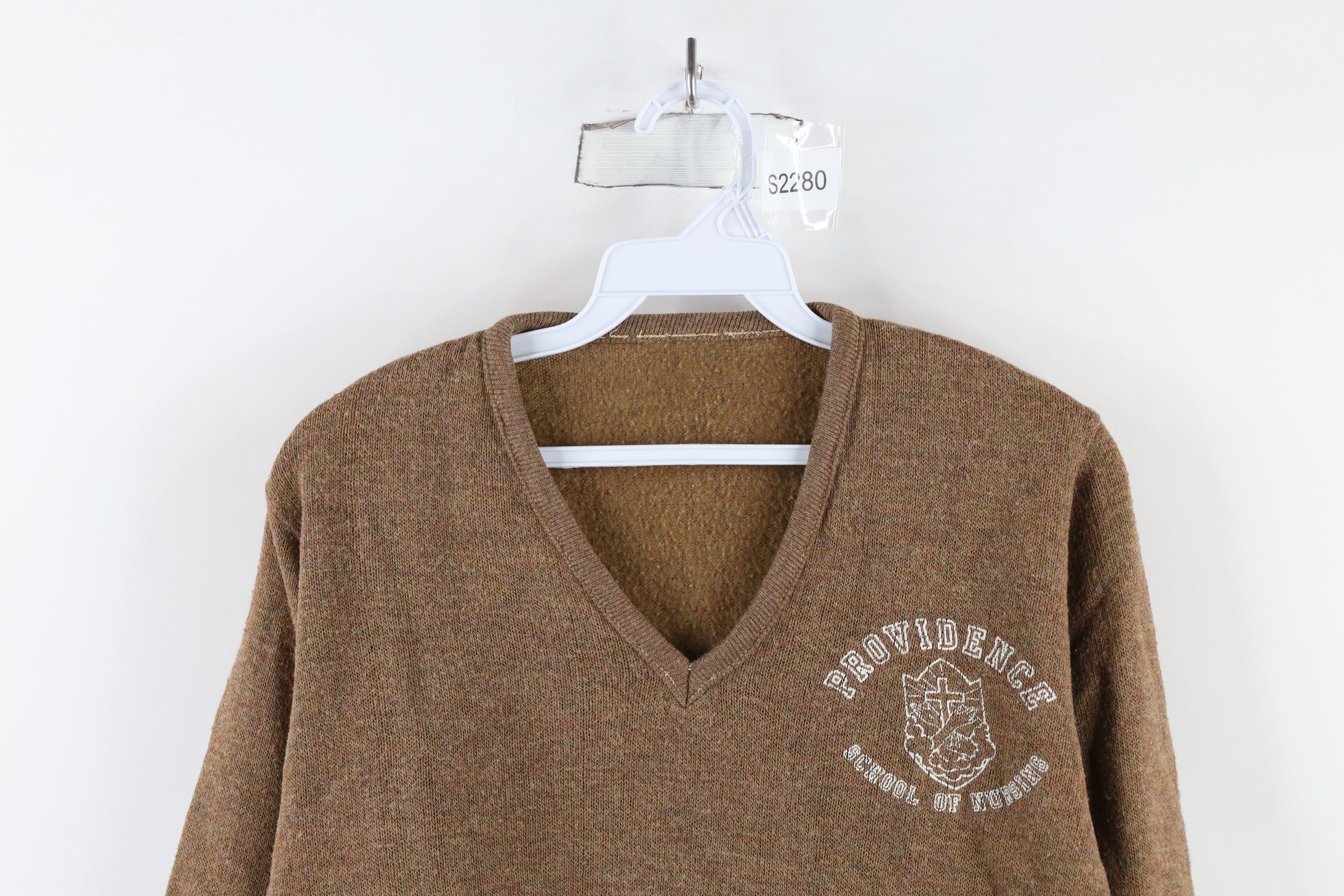 Vintage Vintage 60s University School of Nursing Knit Sweater USA Size M / US 6-8 / IT 42-44 - 2 Thumbnail