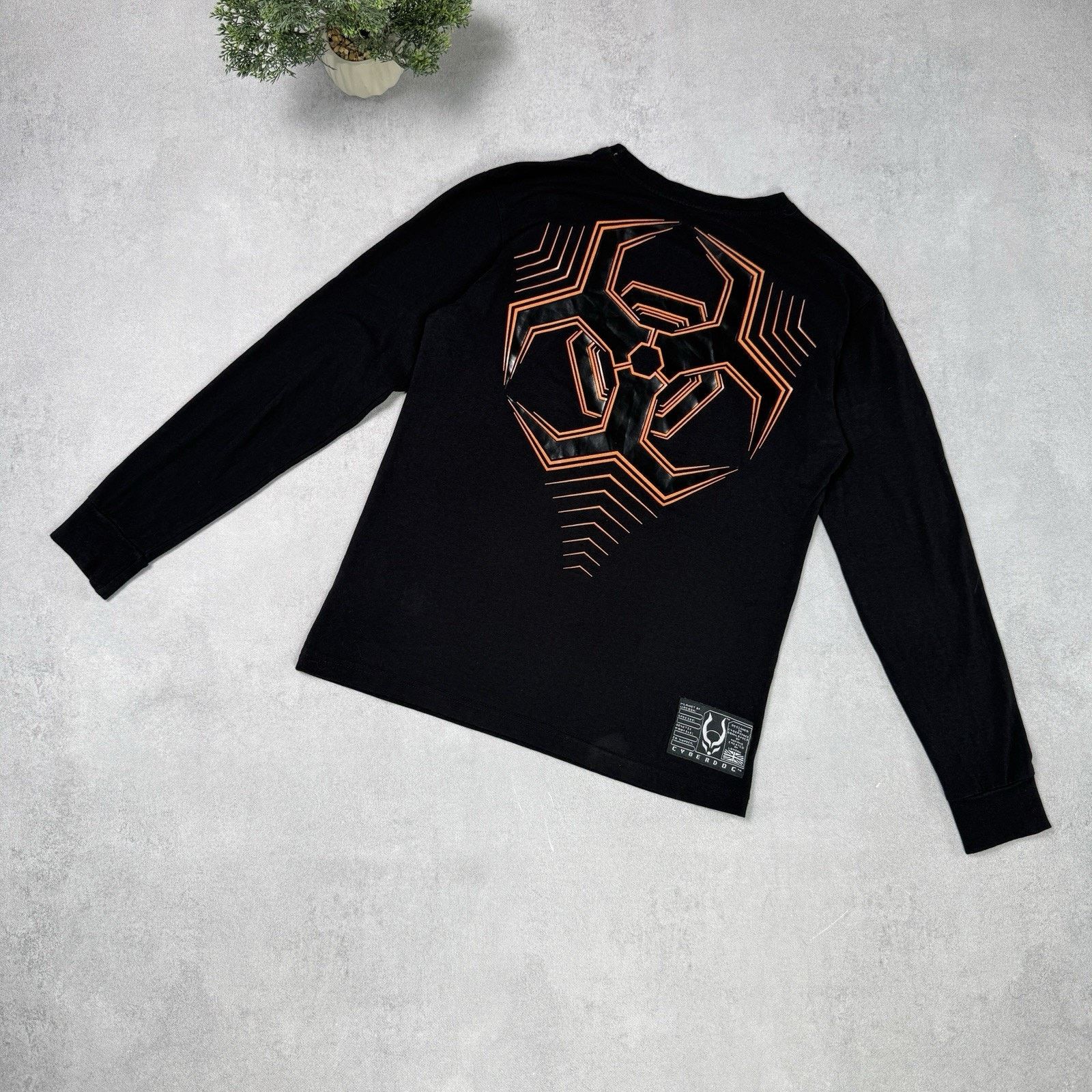 Vintage Cyberdog Men Long Sleeve T Shirt Size M Black Size US M / EU 48-50 / 2 - 1 Thumbnail