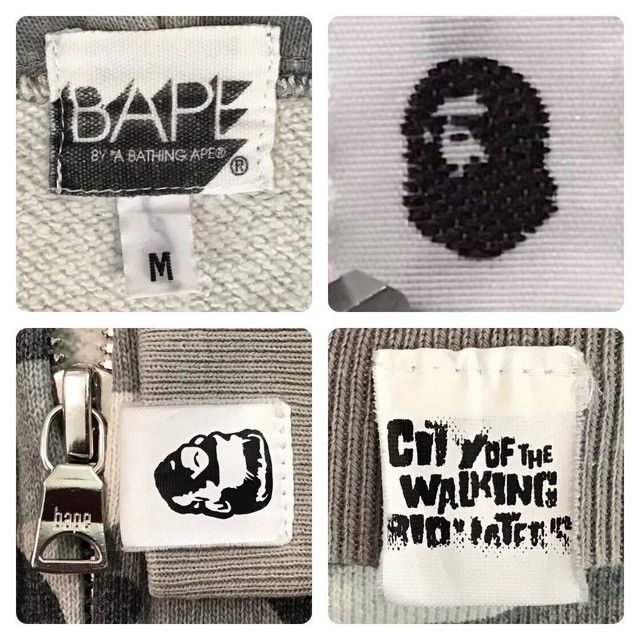Bape × Nigo NFS limited BAPE camo shark full zip hoodie a bathing ape Size US M / EU 48-50 / 2 - 7 Thumbnail