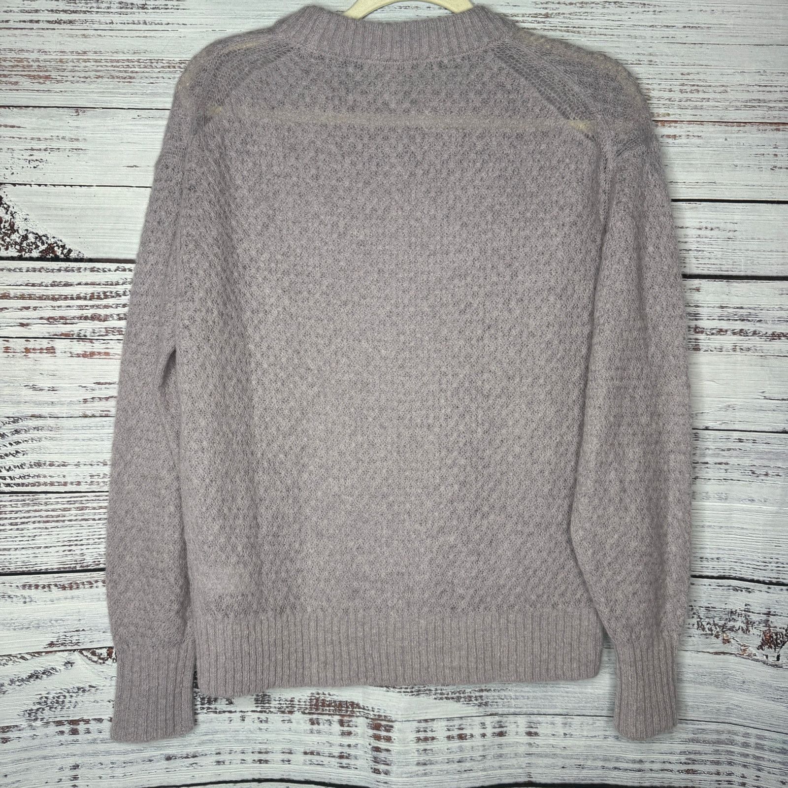 Everlane Everlane Women’s Alpaca Wool Blend Crewneck Sweater XS Gray Size XS / US 0-2 / IT 36-38 - 4 Thumbnail