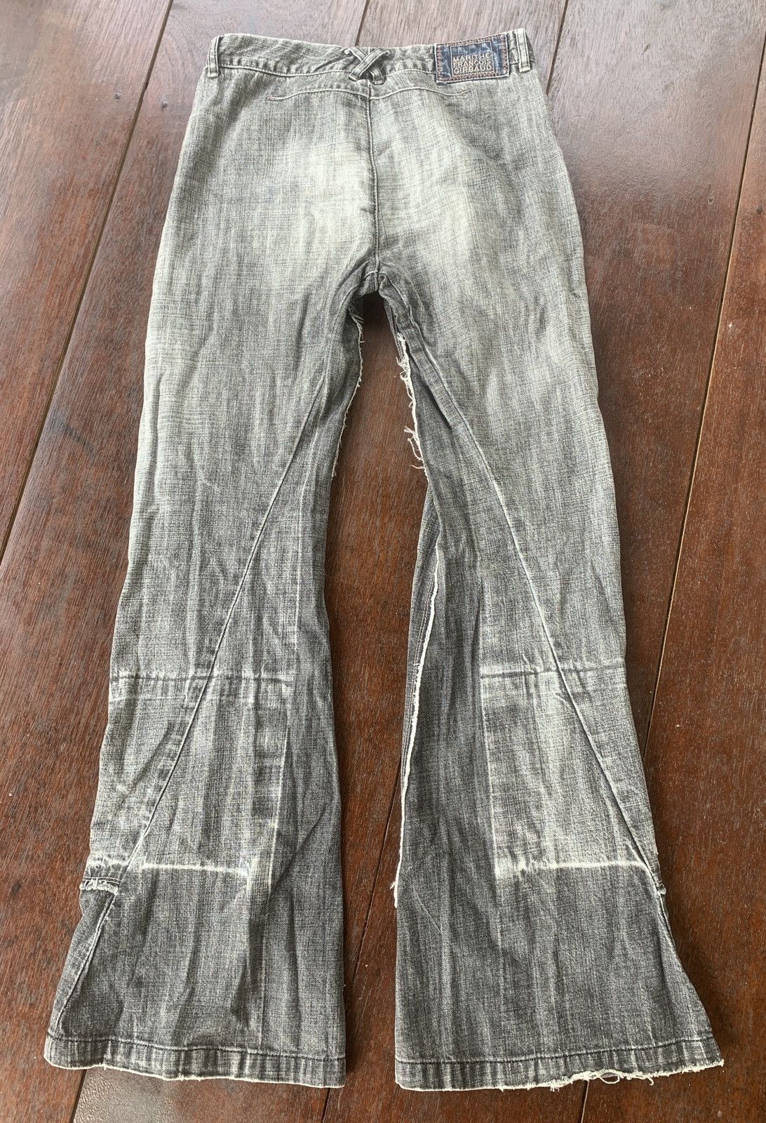 If Six Was Nine × Marithe + Francois Girbaud Marithe Francois Girbaud double knee bell bottom denim Size US 30 / EU 46 - 2 Thumbnail